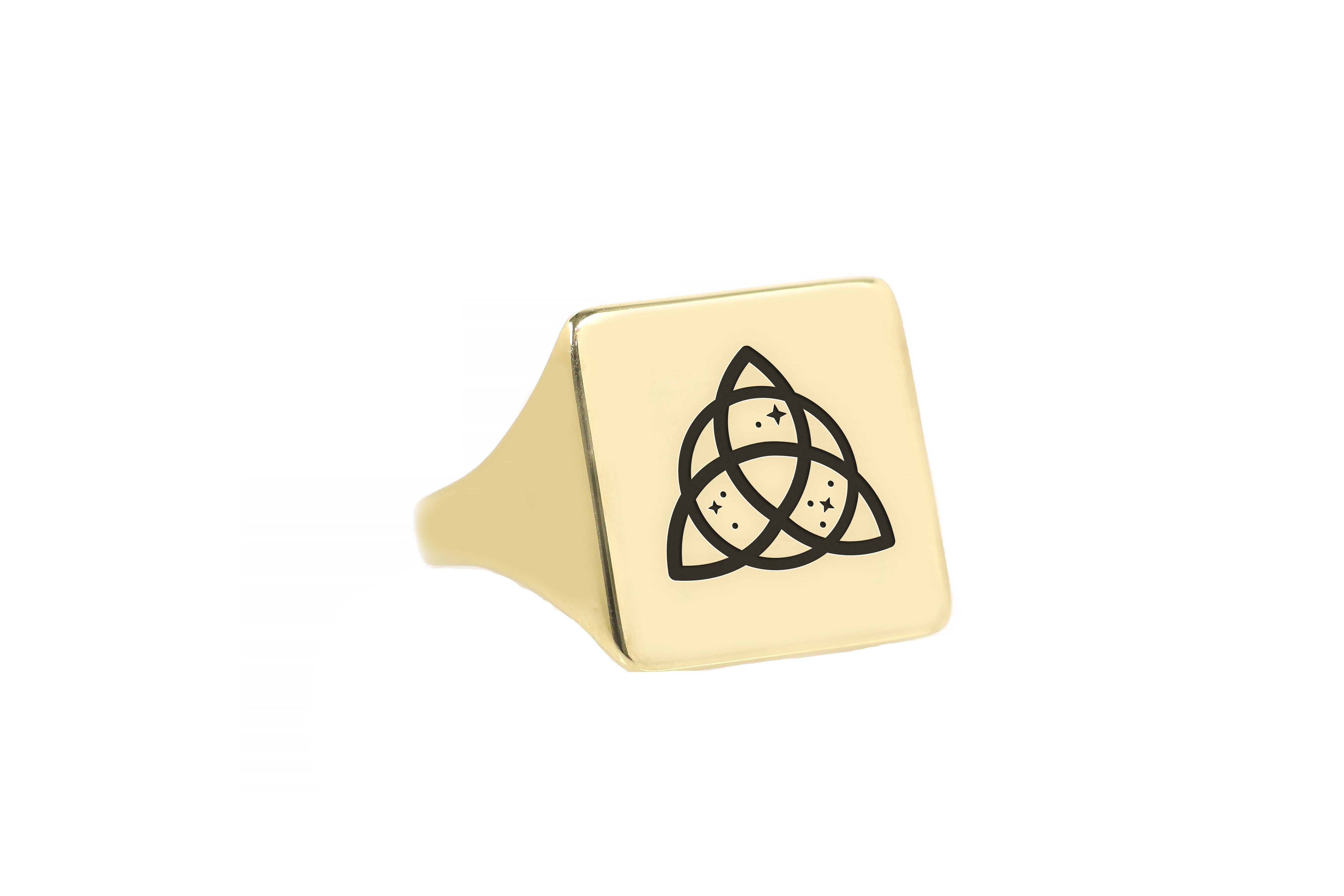 Custom Wiccan Symbol Ring