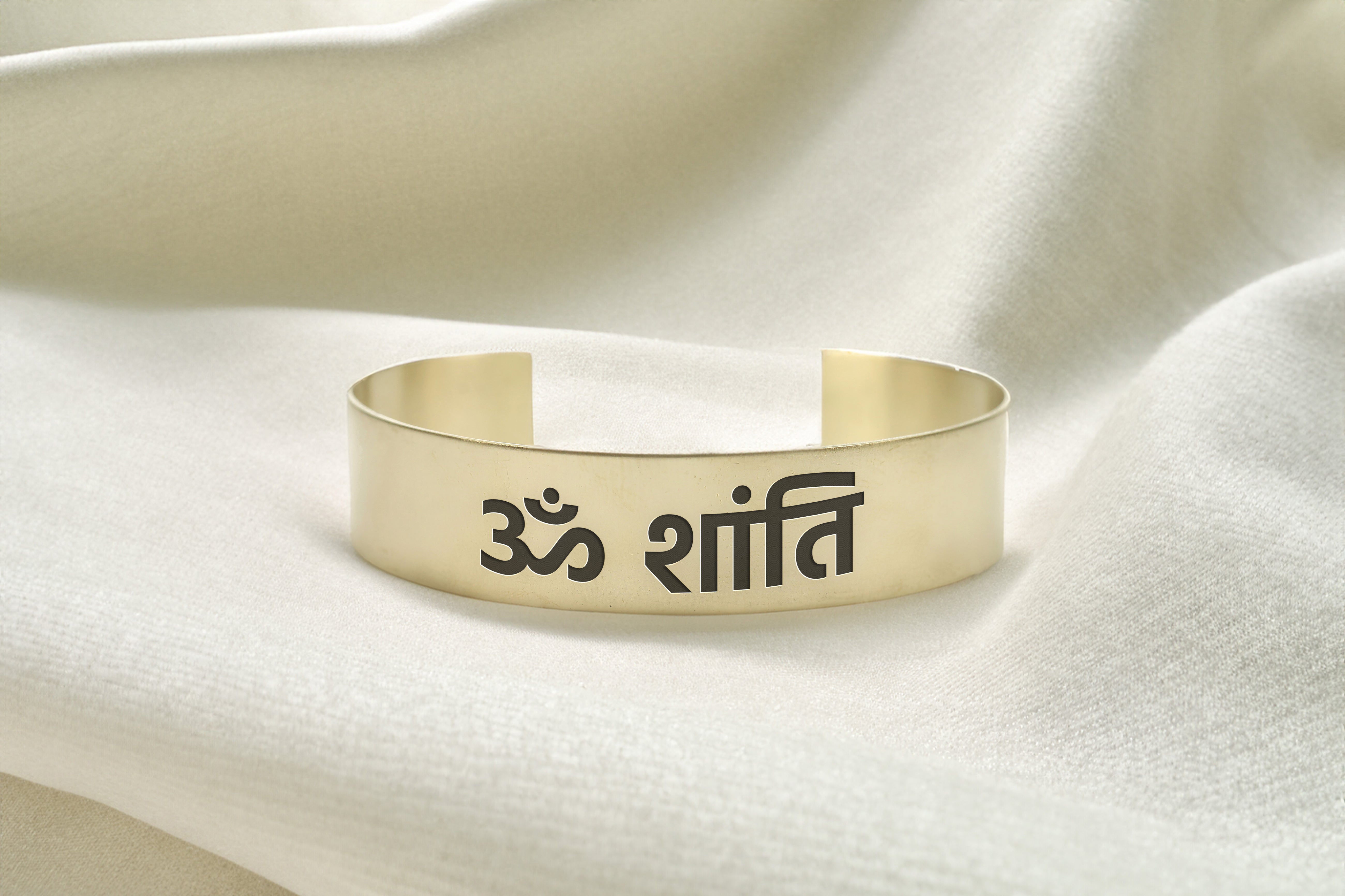 14k Gold Hindu Bracelet