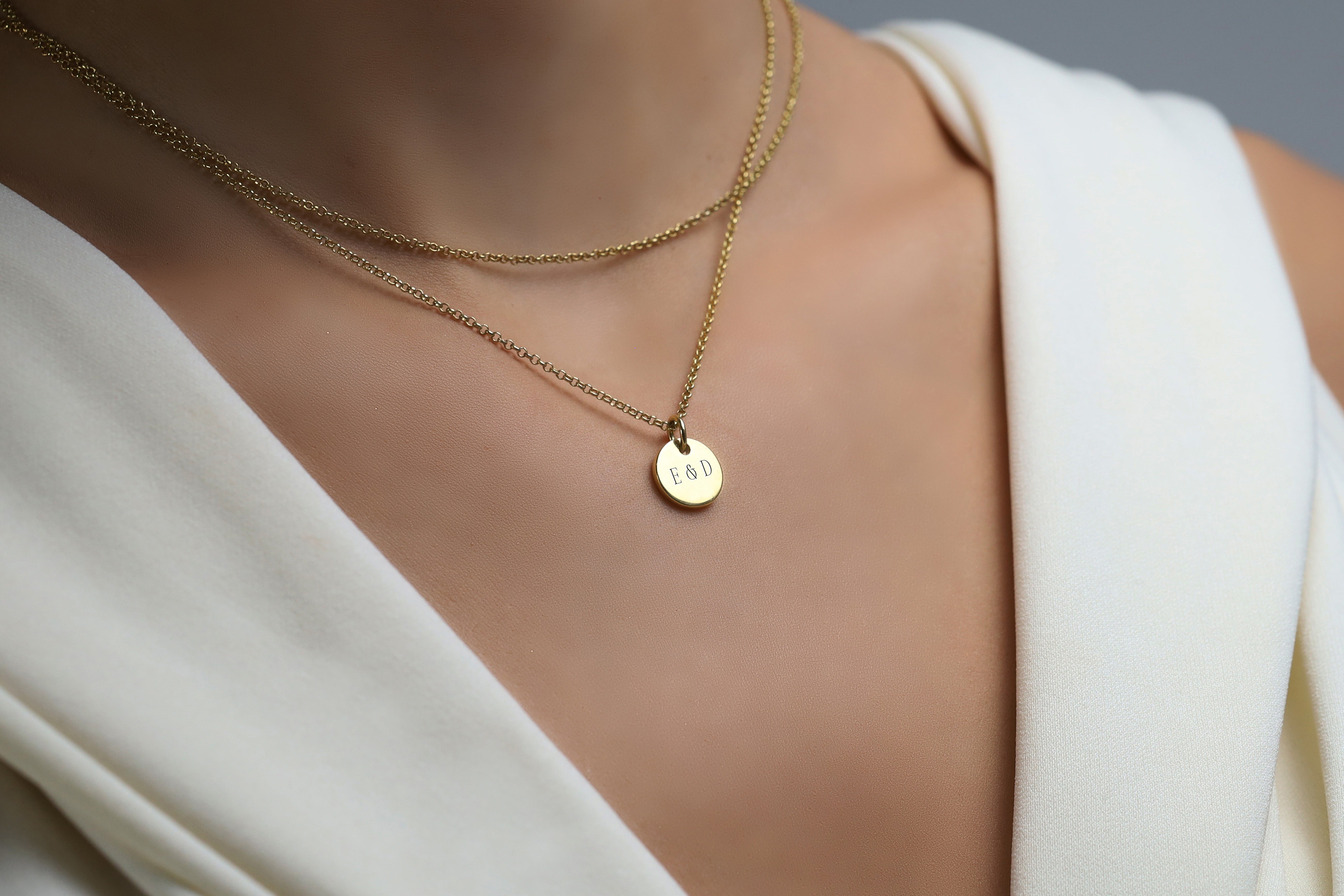 14k Gold Custom Necklace