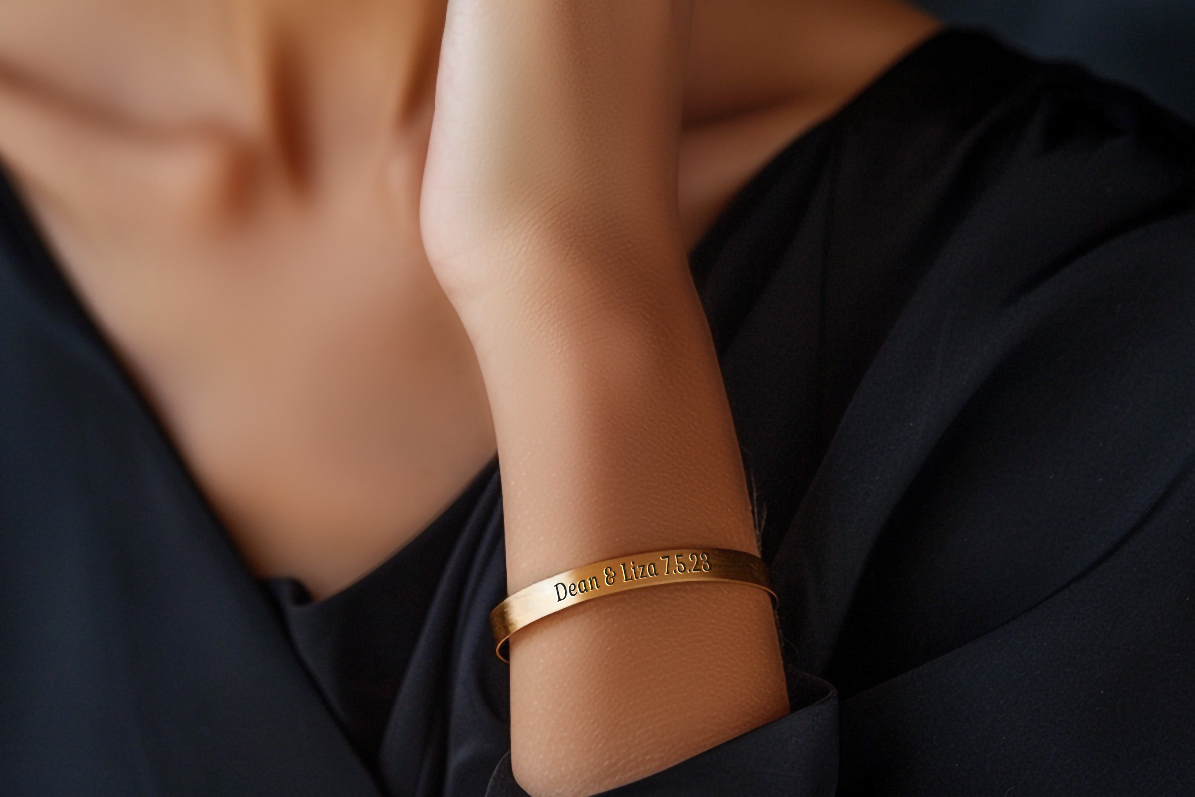 14k Gold Couples Bracelet