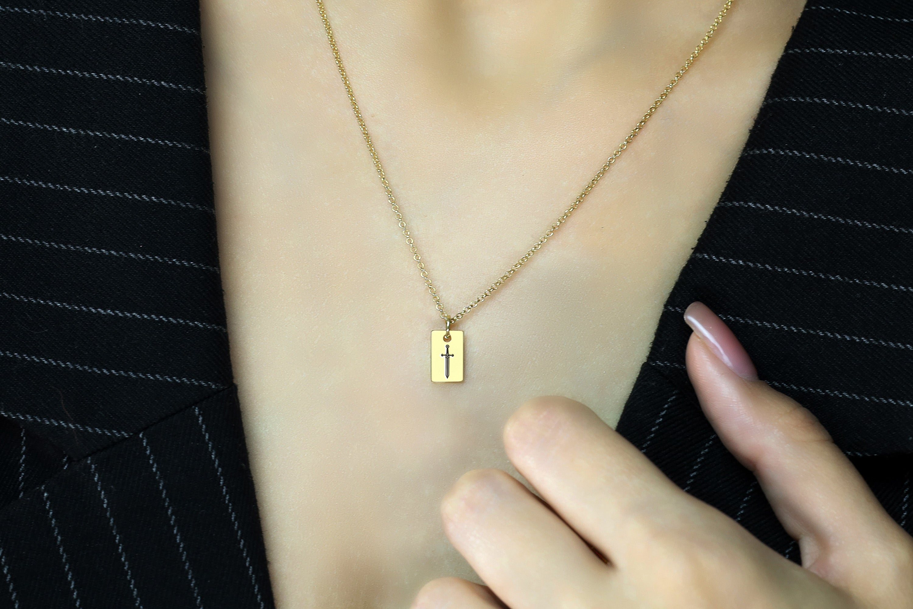 Custom Sword Necklace