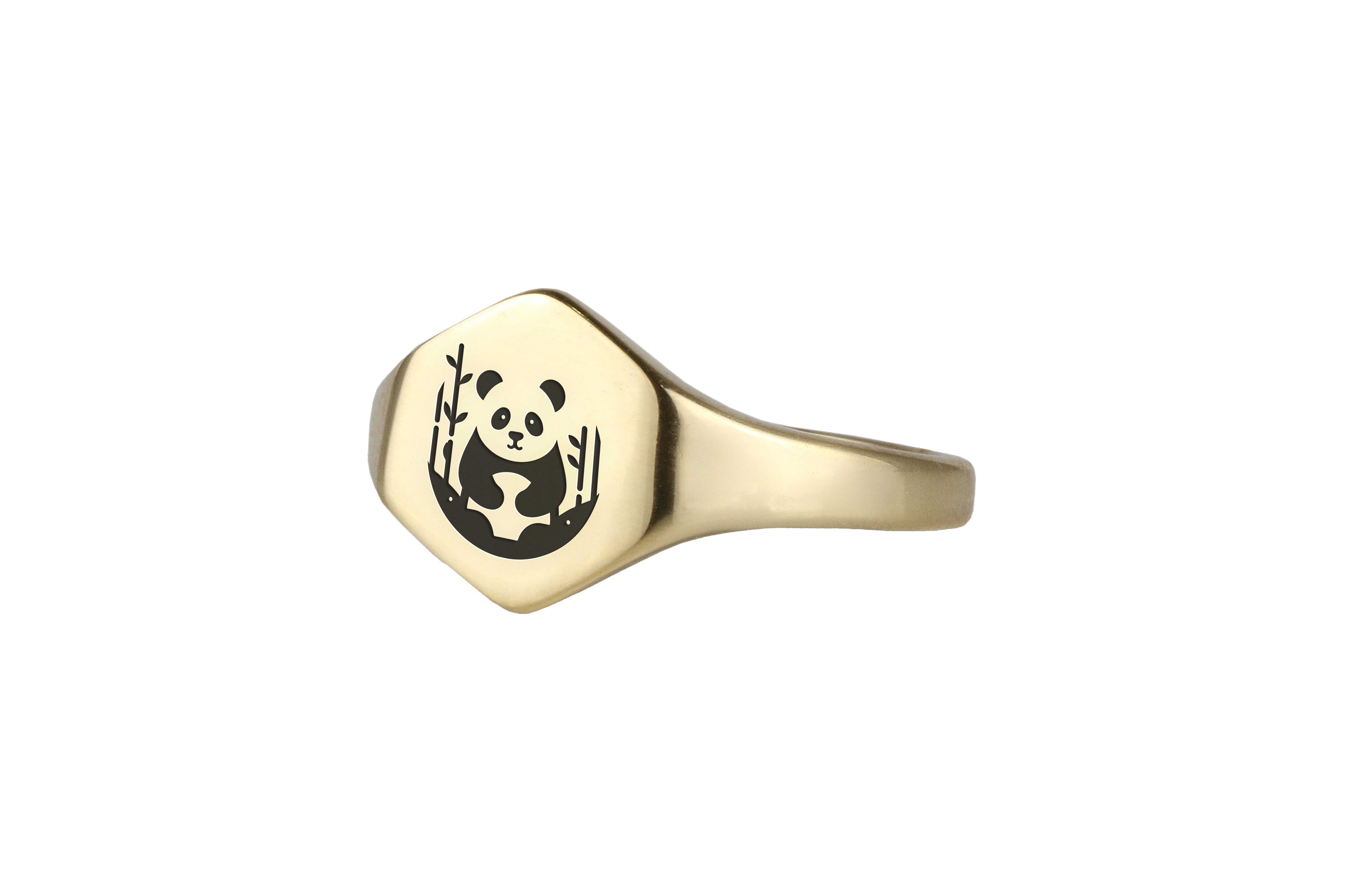 Custom Panda Ring