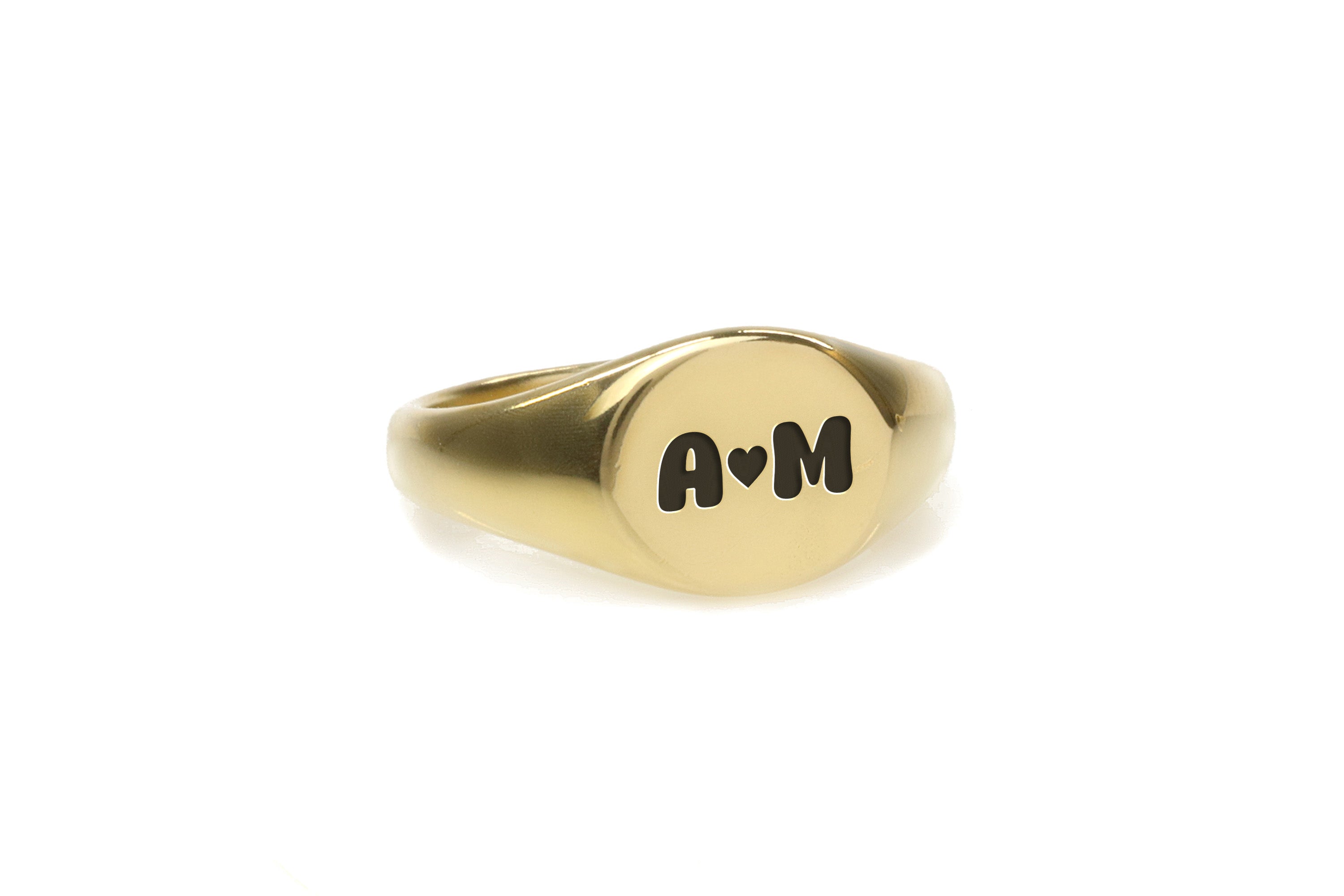 Anniversary Gold Signet Ring