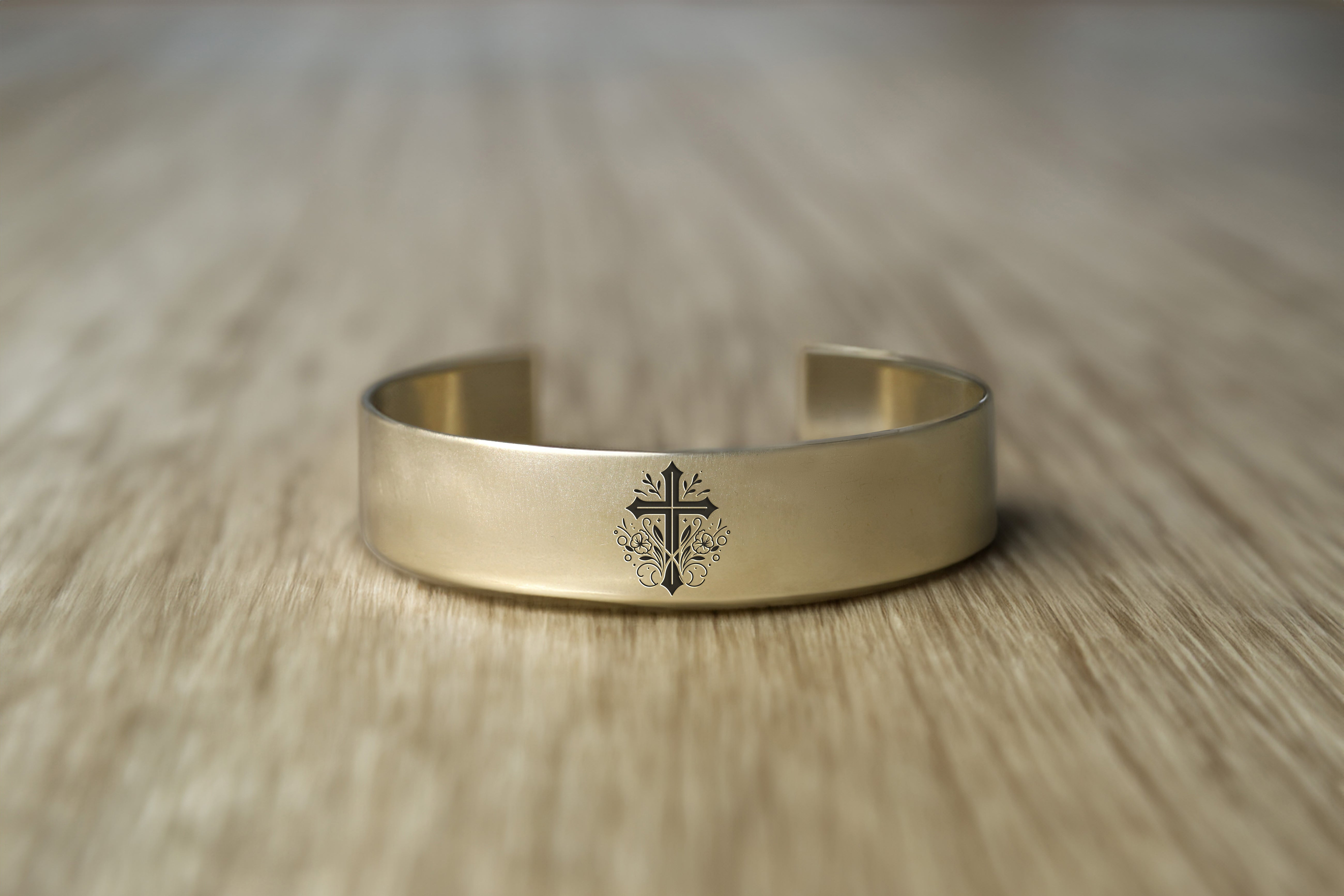 24k Gold Christianity Bracelet