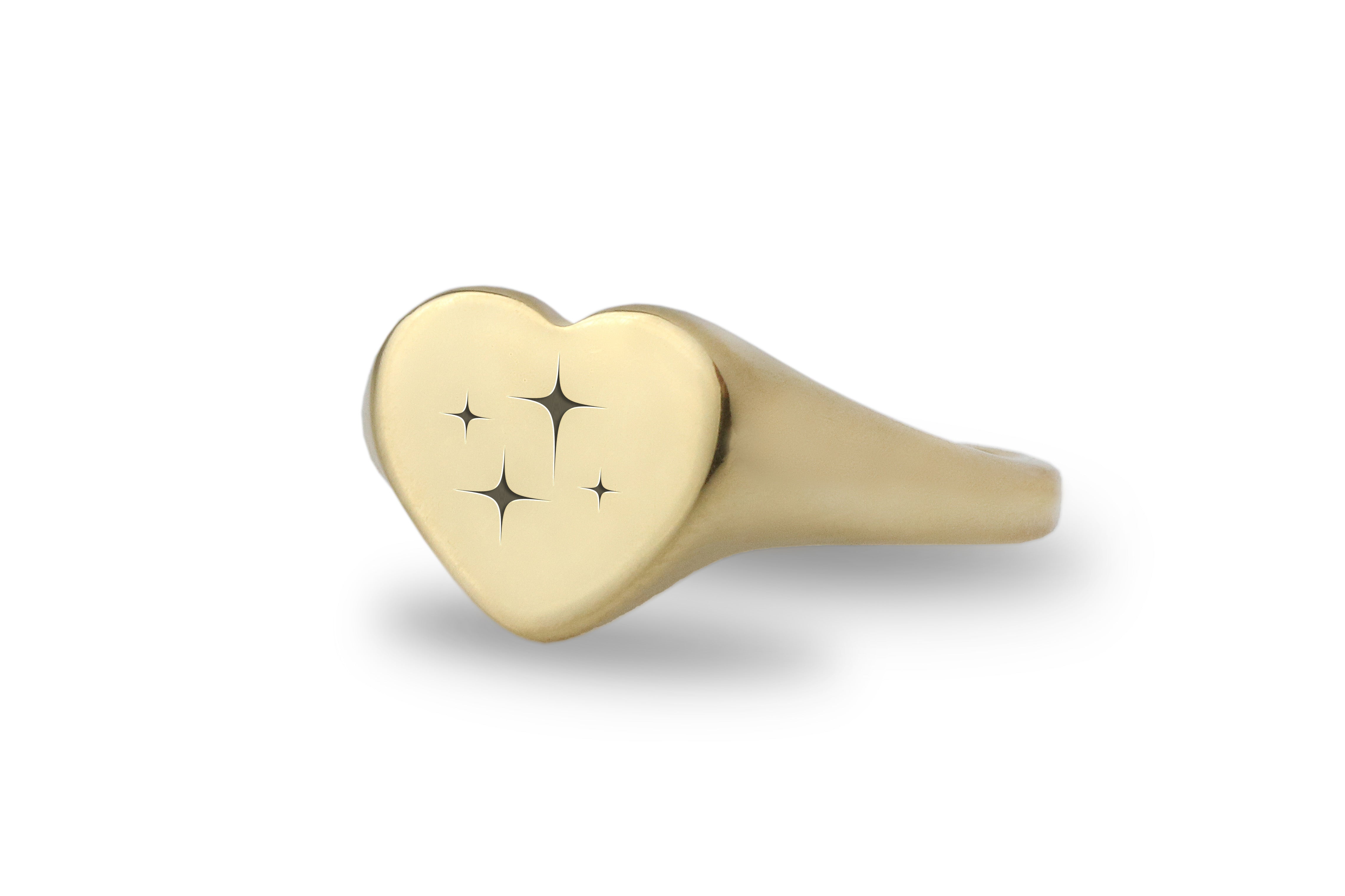 Gold Star Ring