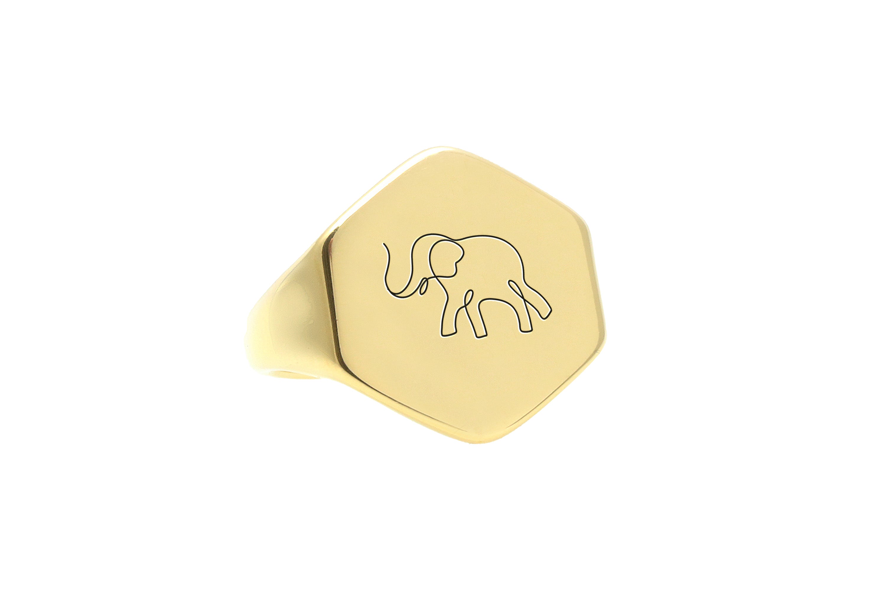 Animals Lines Ring