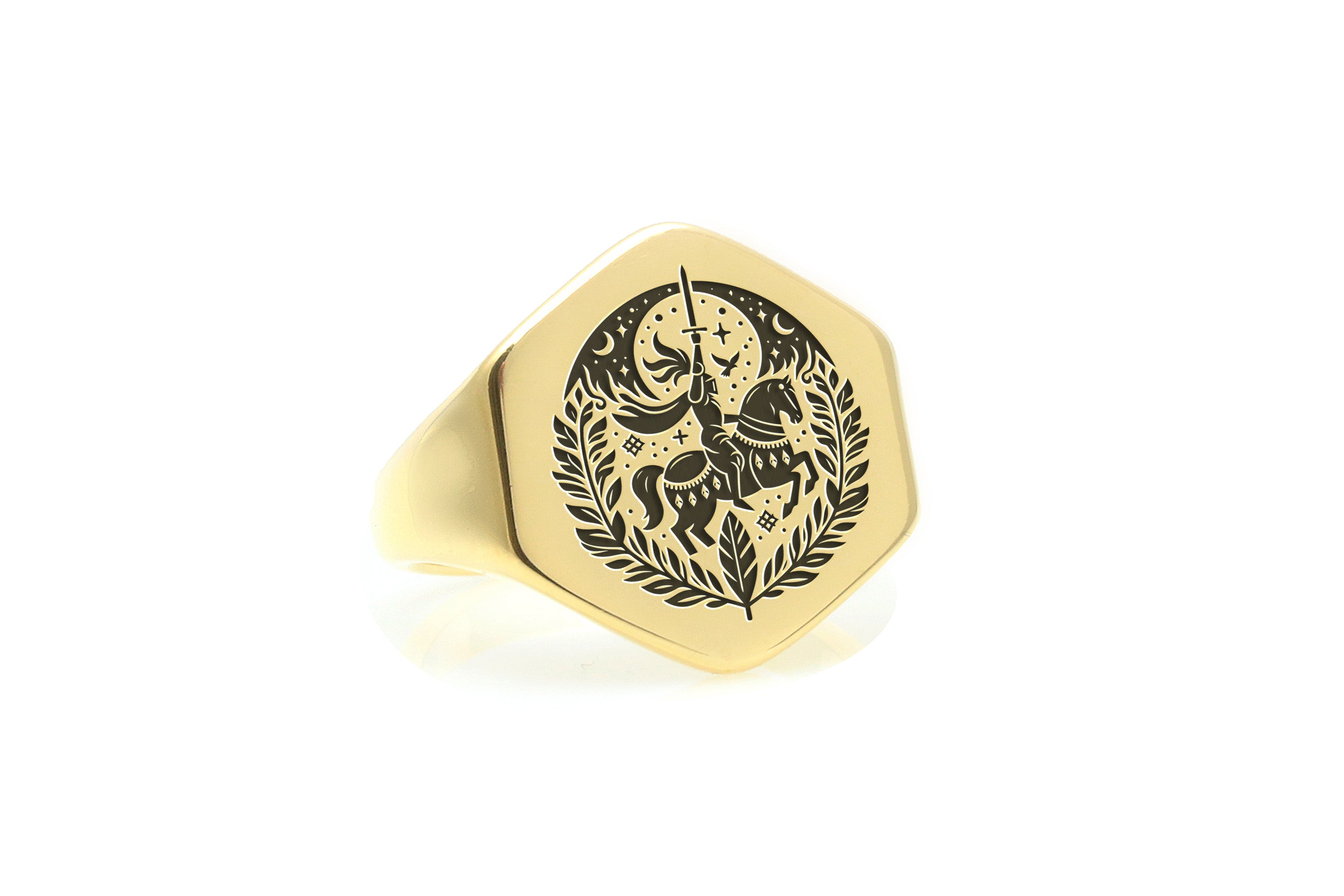Bold Statement Knight Ring