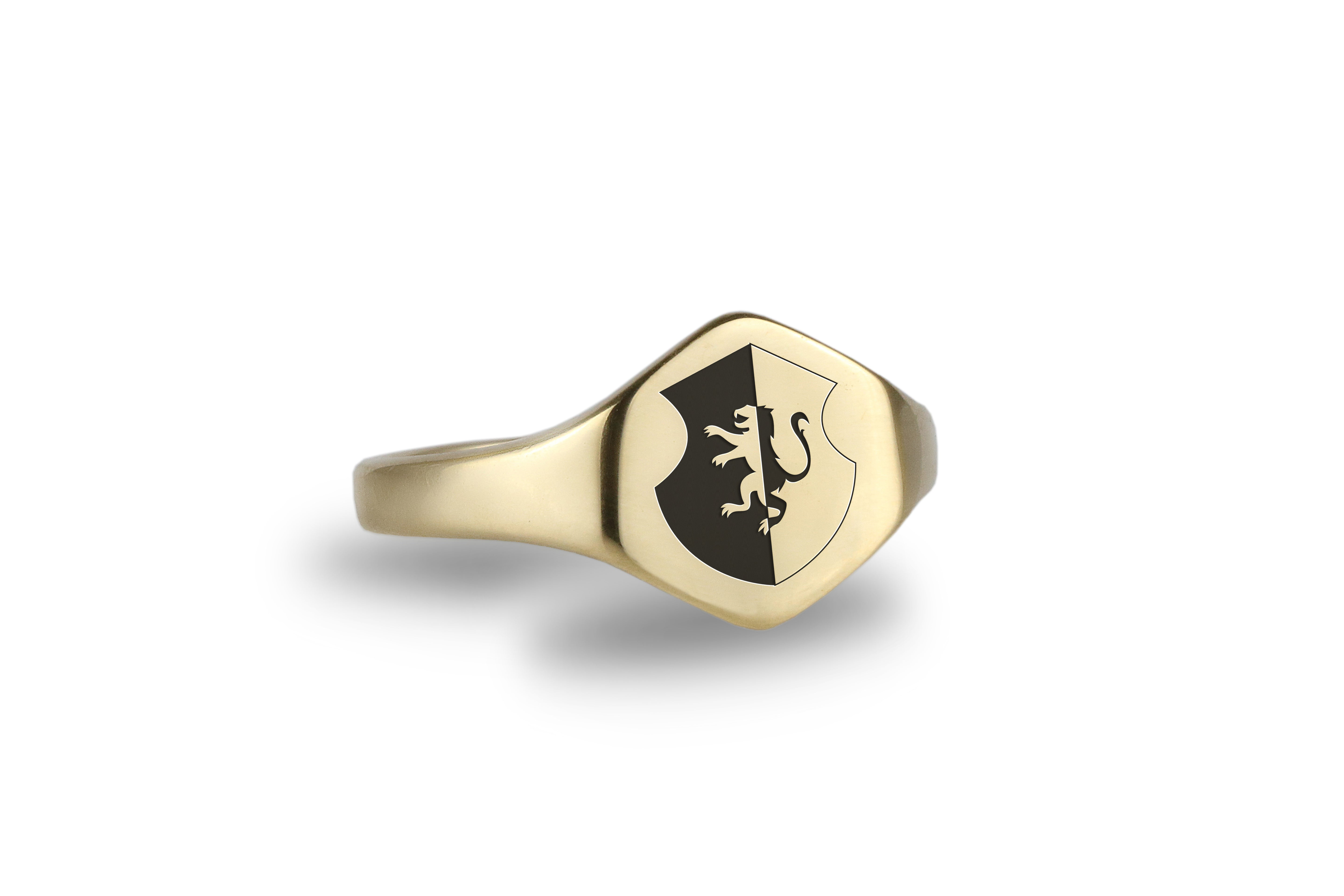Heraldic Griffin Signet Ring