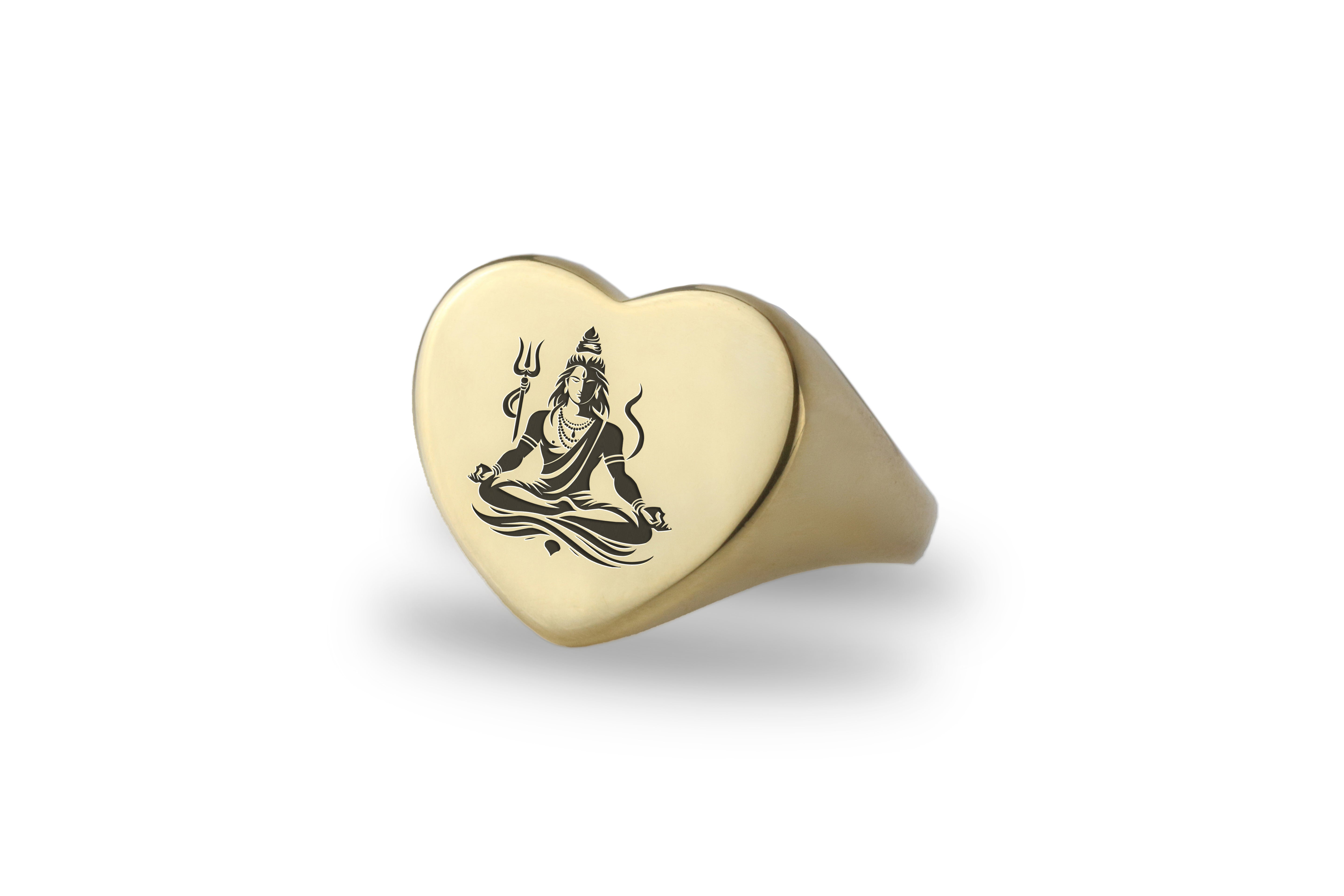 Personalized Hindu Ring