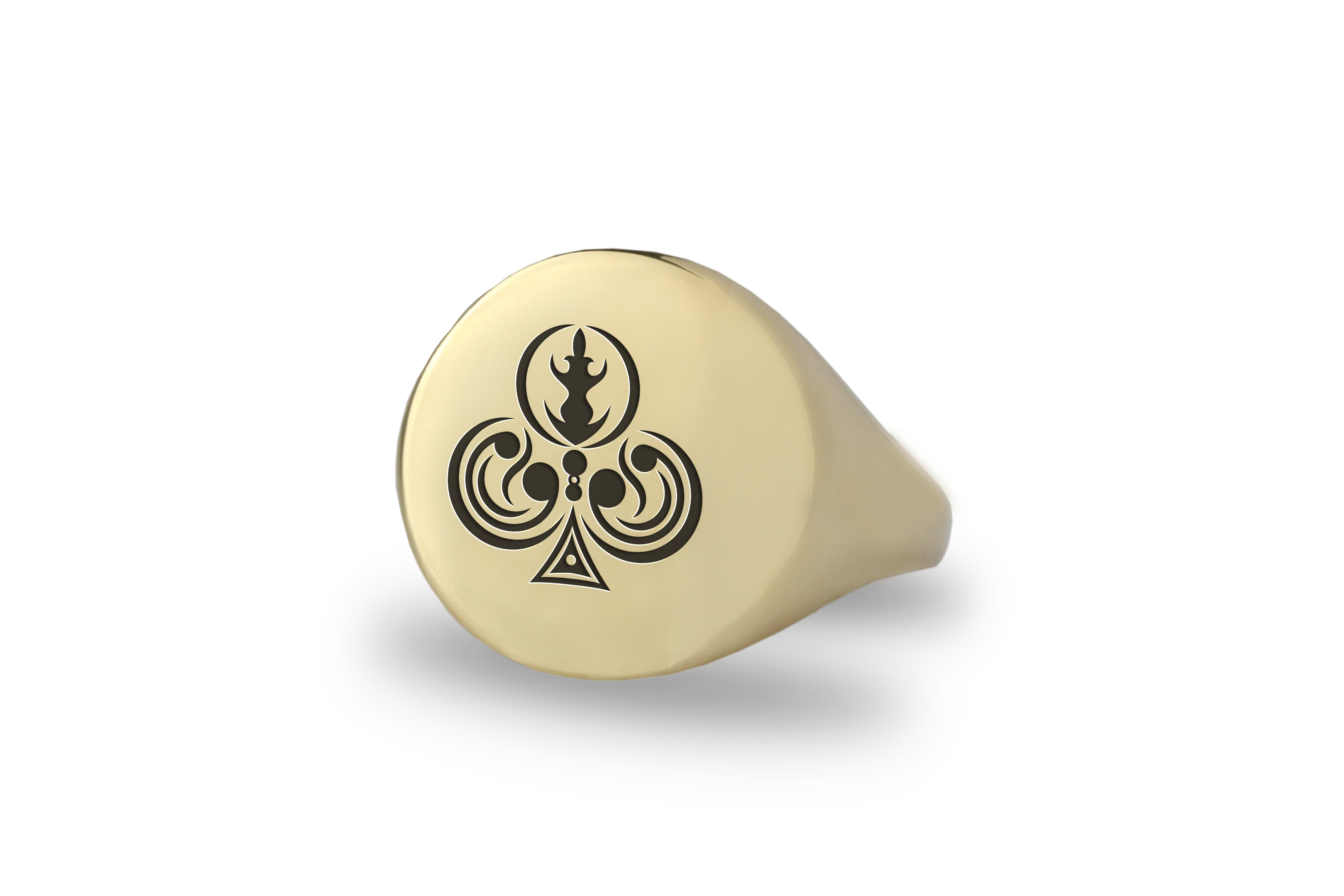 Custom Poker Signet Ring