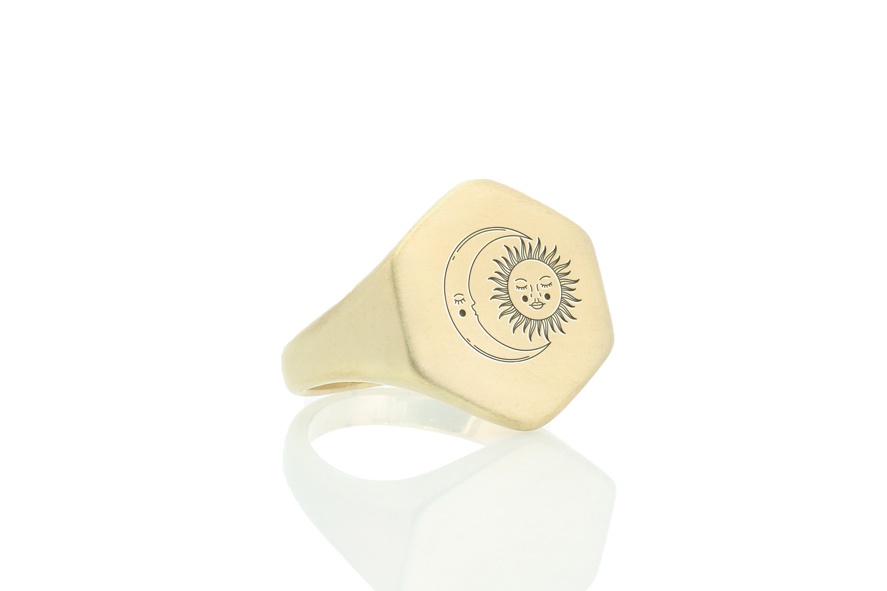 Gold Sun Ring