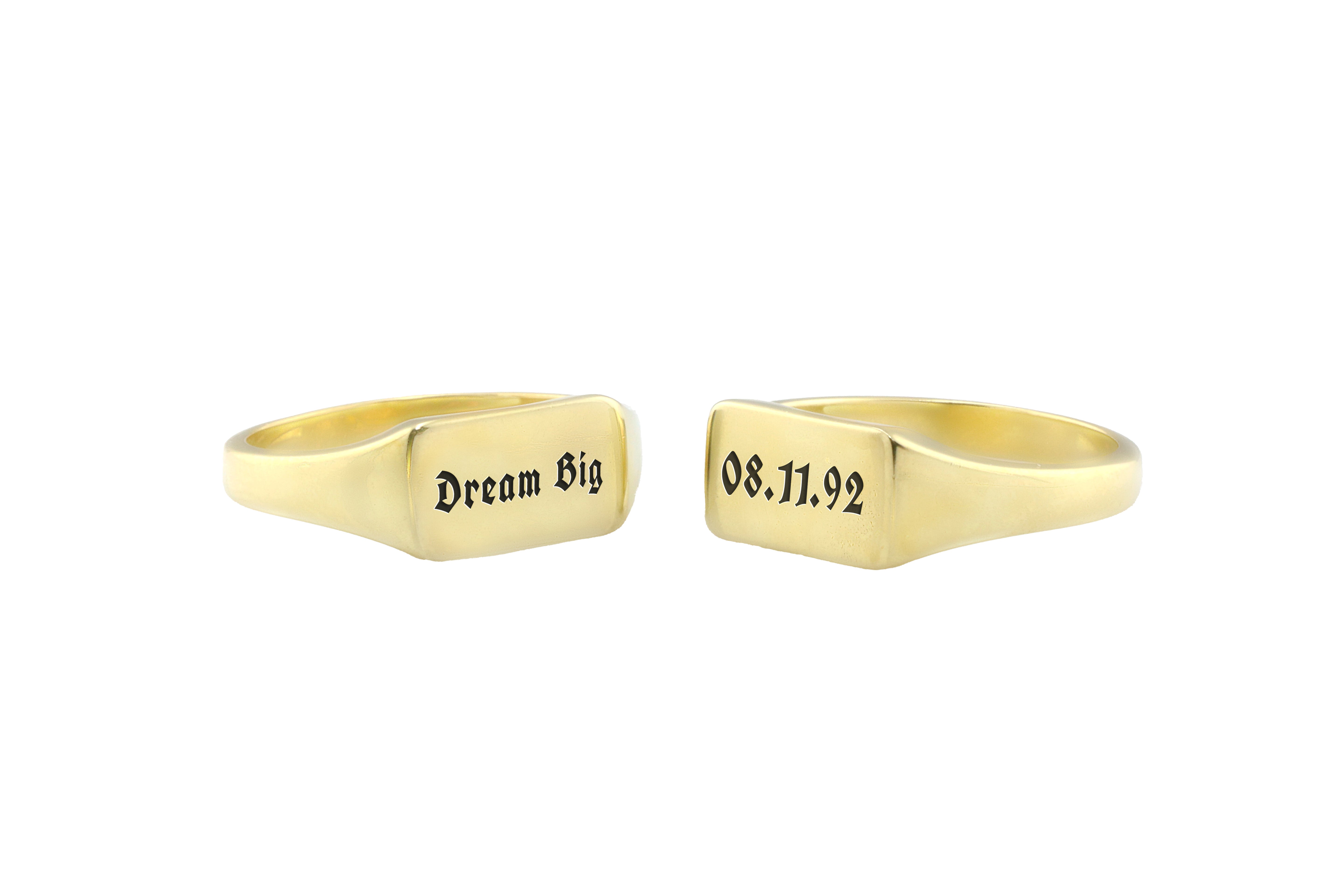 Custom Text Ring