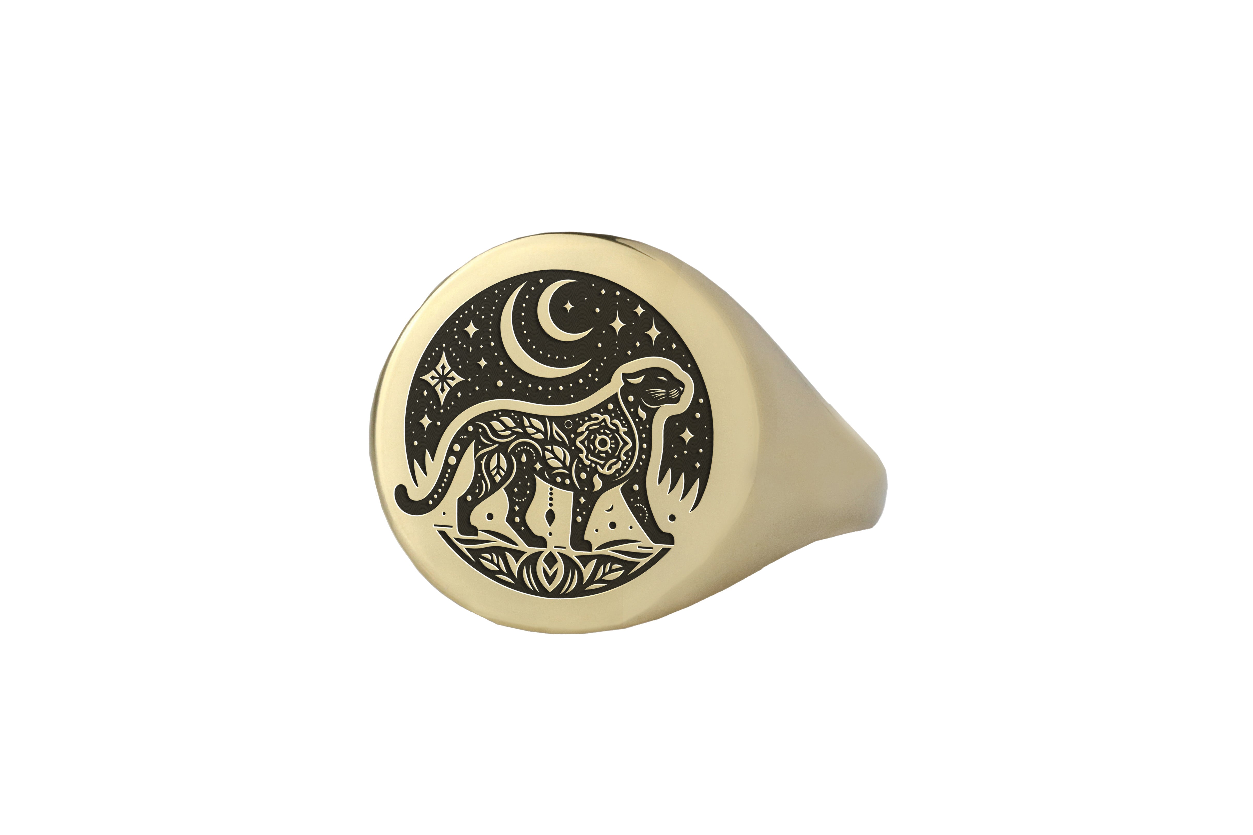 Jaguar Night Sky Ring