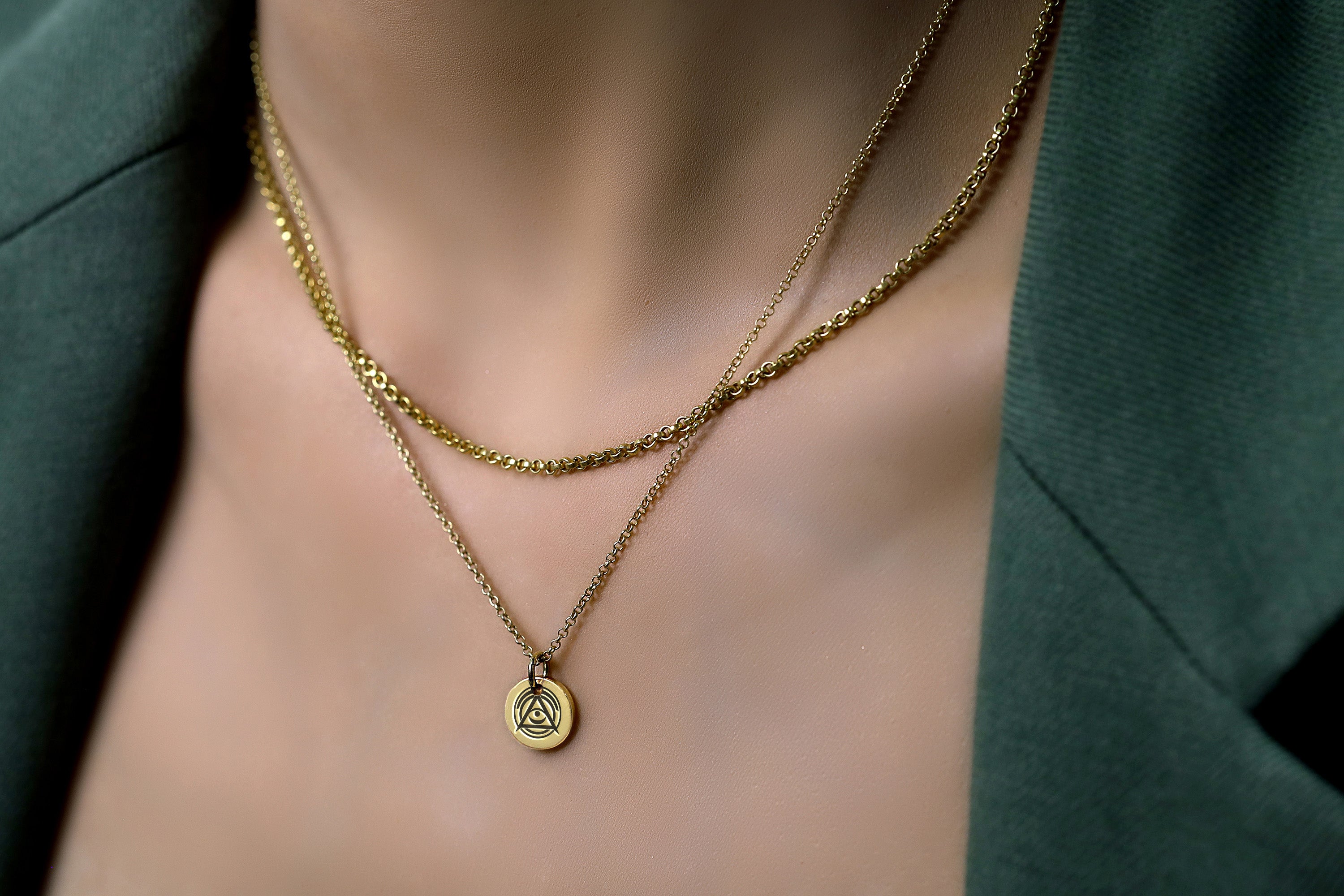 Masonic Pendant Necklace