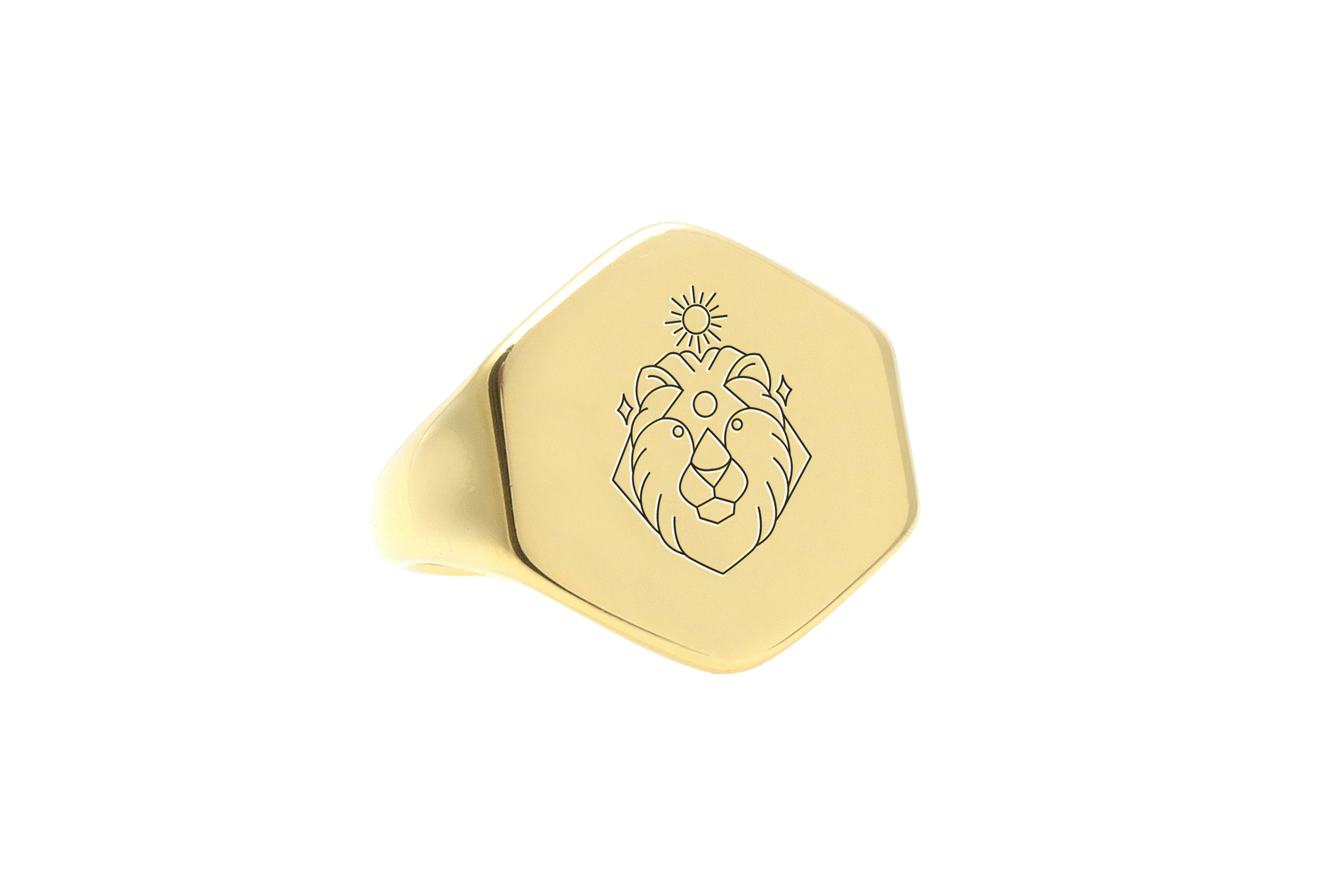 Zodiac Lion Ring