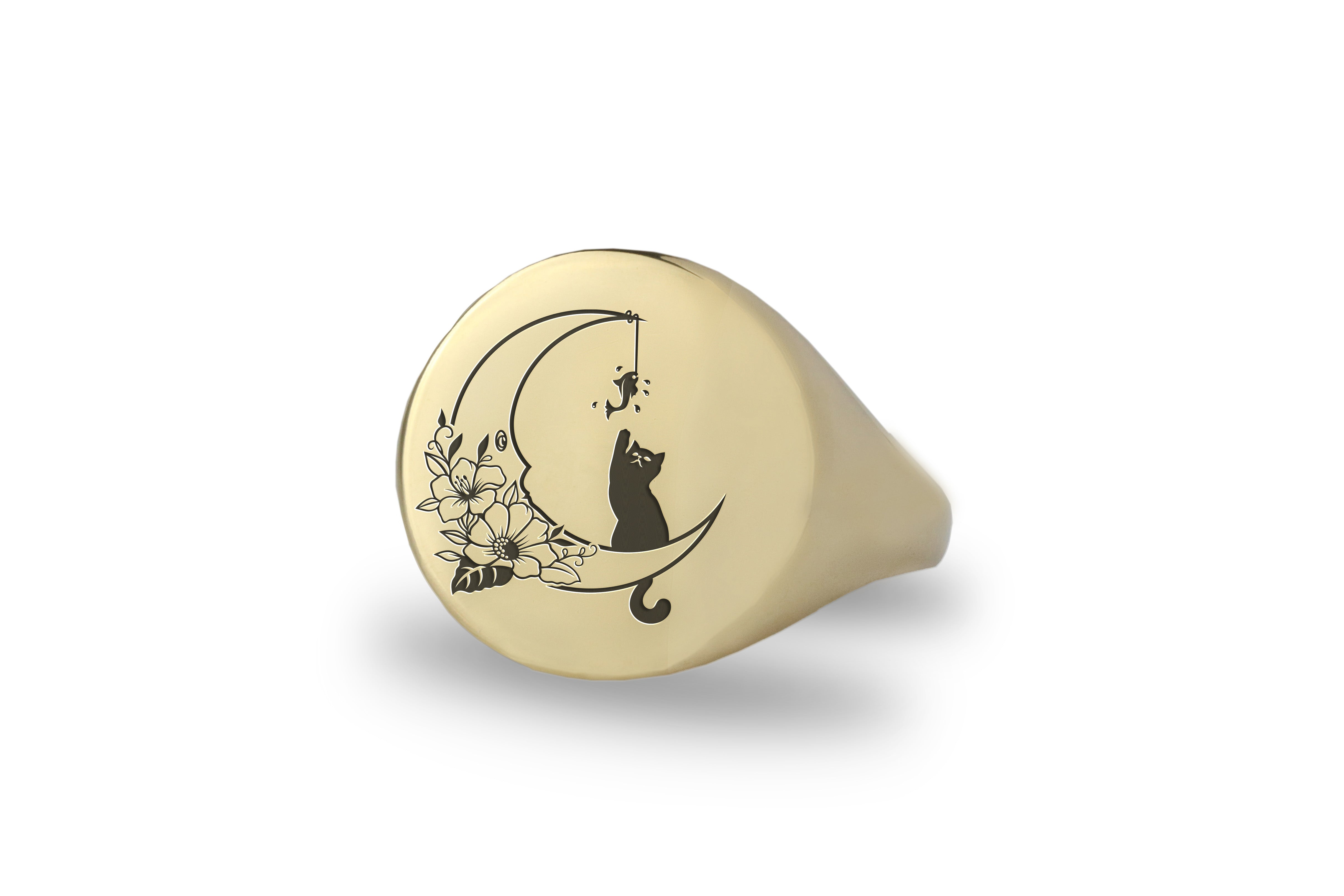 Cat Bold Statement Ring