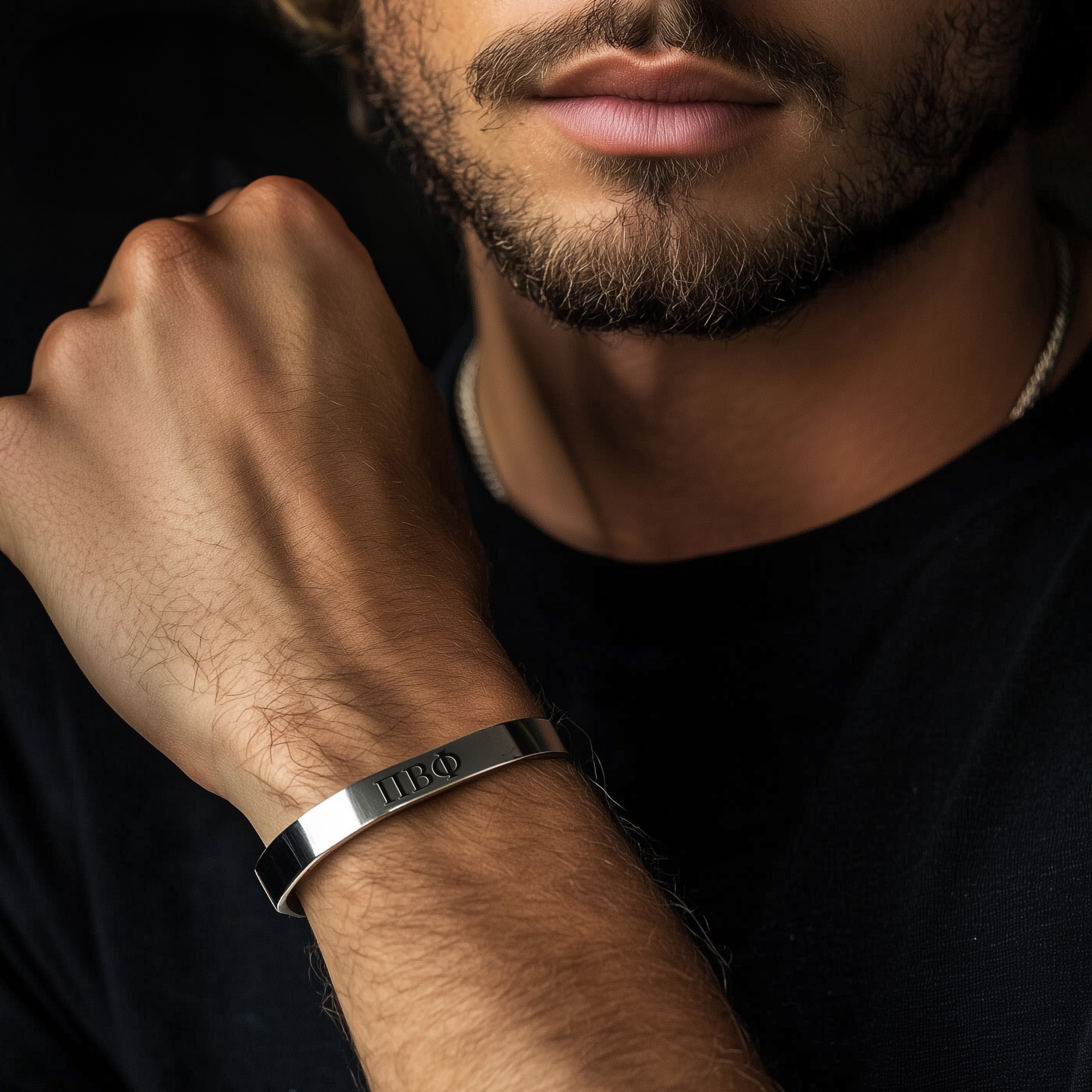 Sorority Open Cuff Bracelet