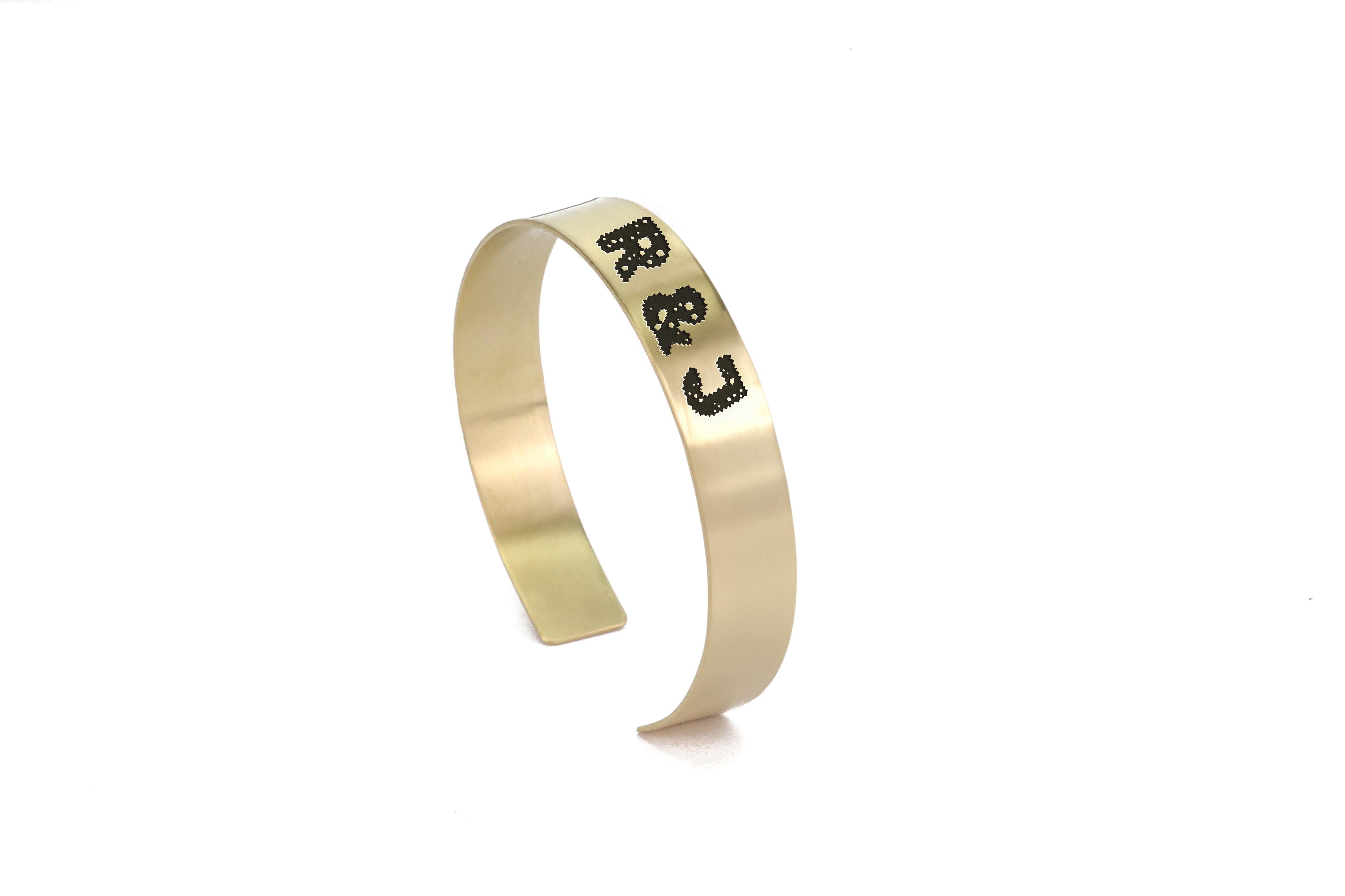 Customized Letters Gold Bracelet