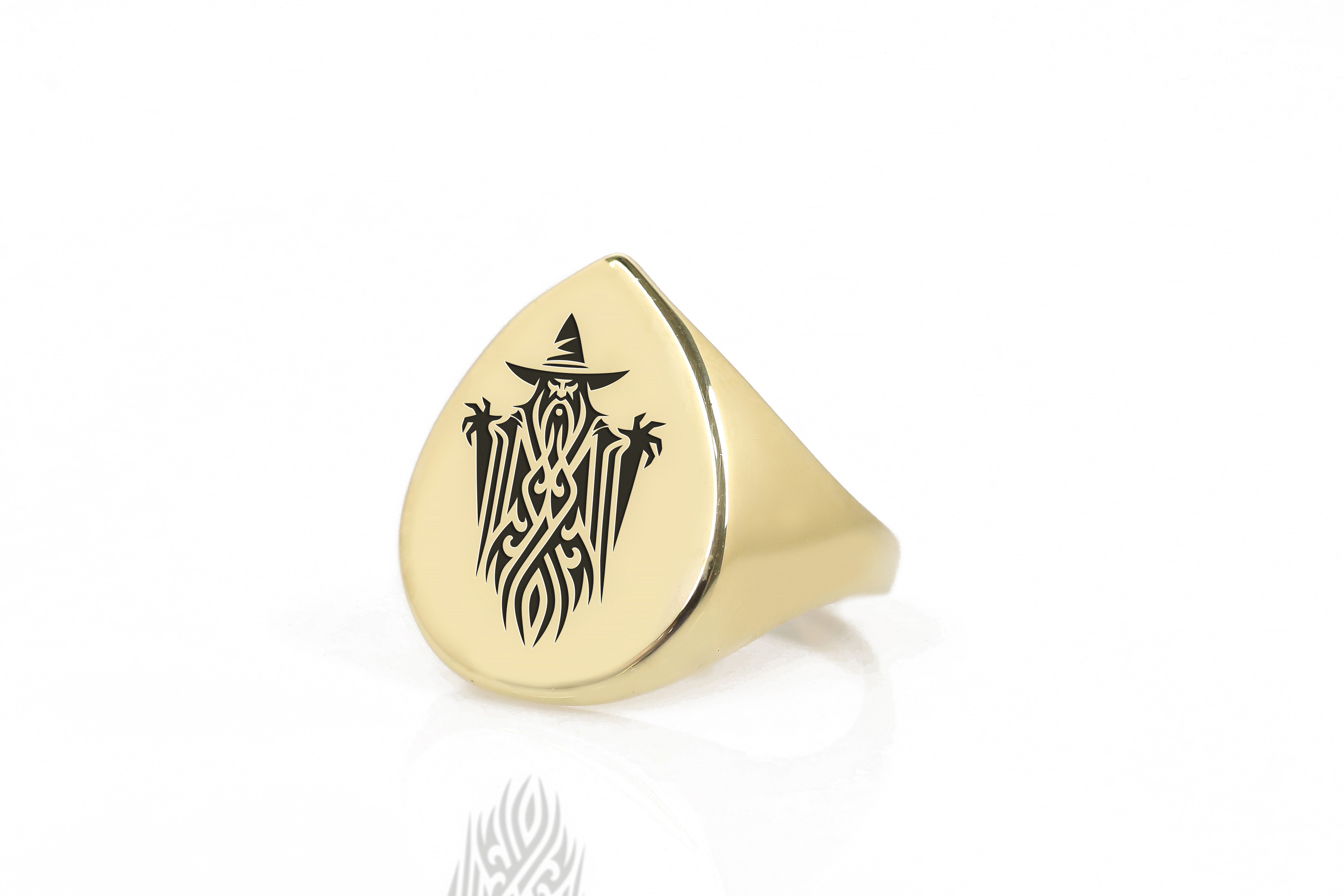 Custom Wizard Signet Ring