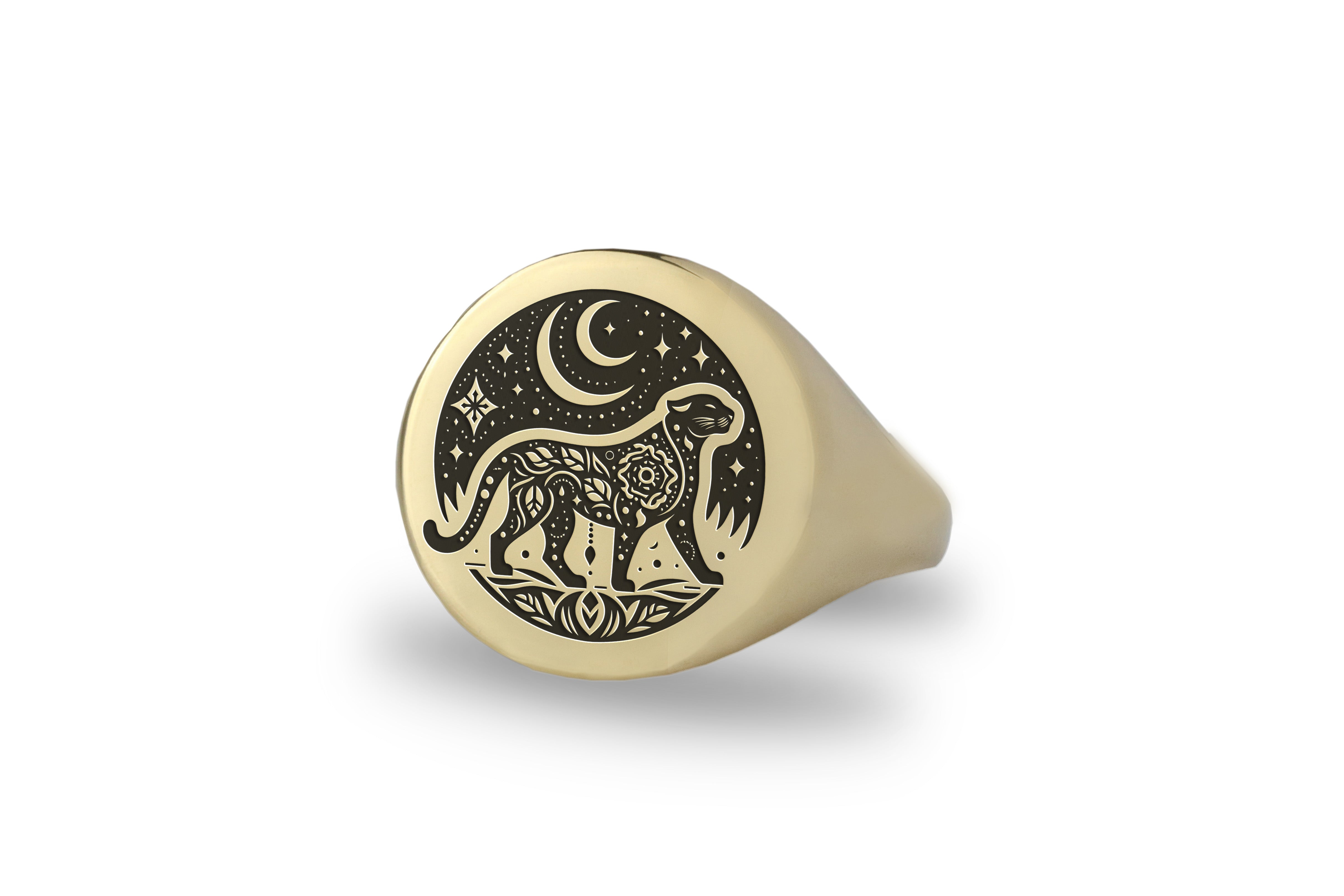 Jaguar Night Sky Ring