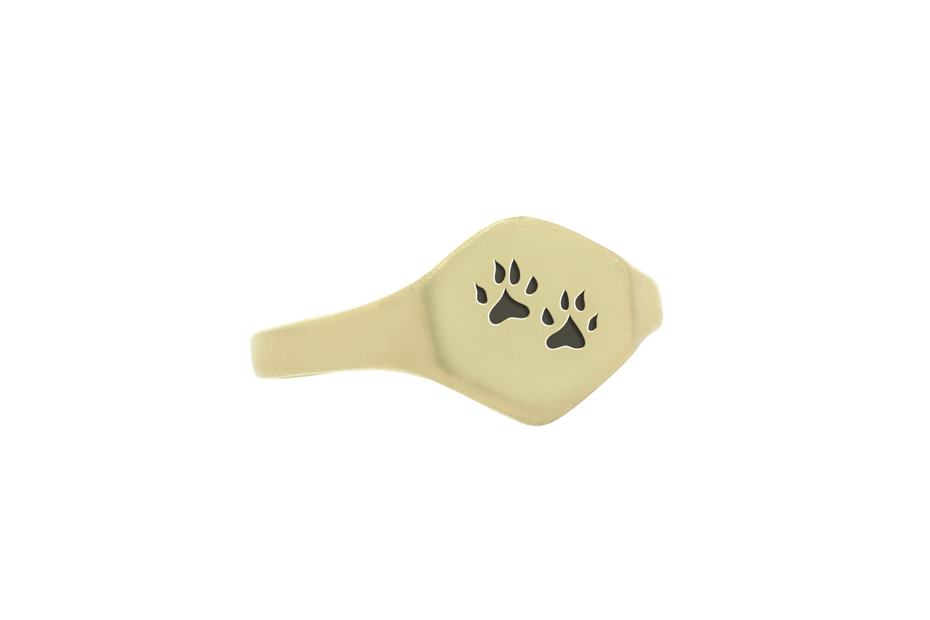 Dog Paw Pattern Ring