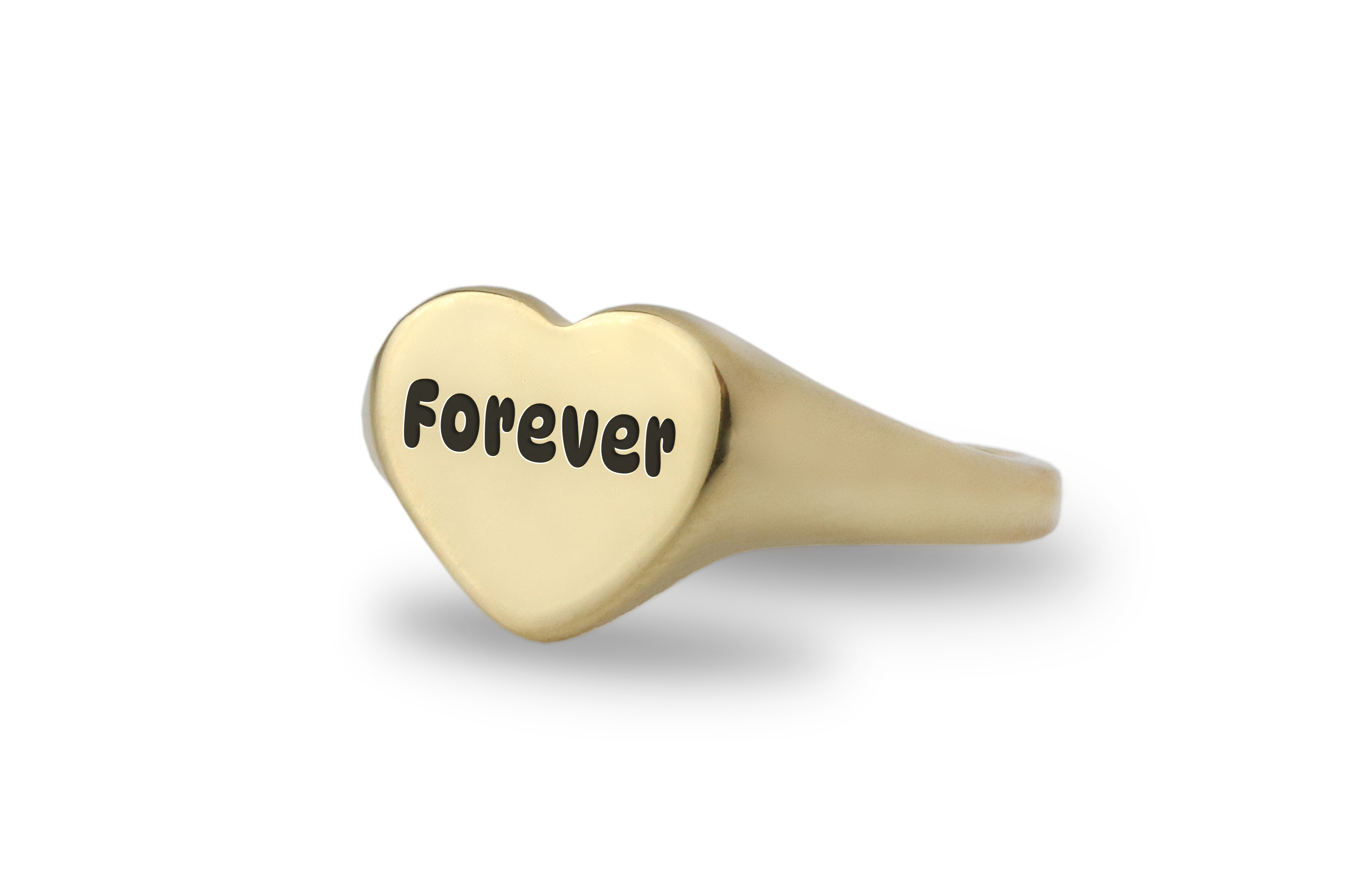 14k Gold Forever Ring
