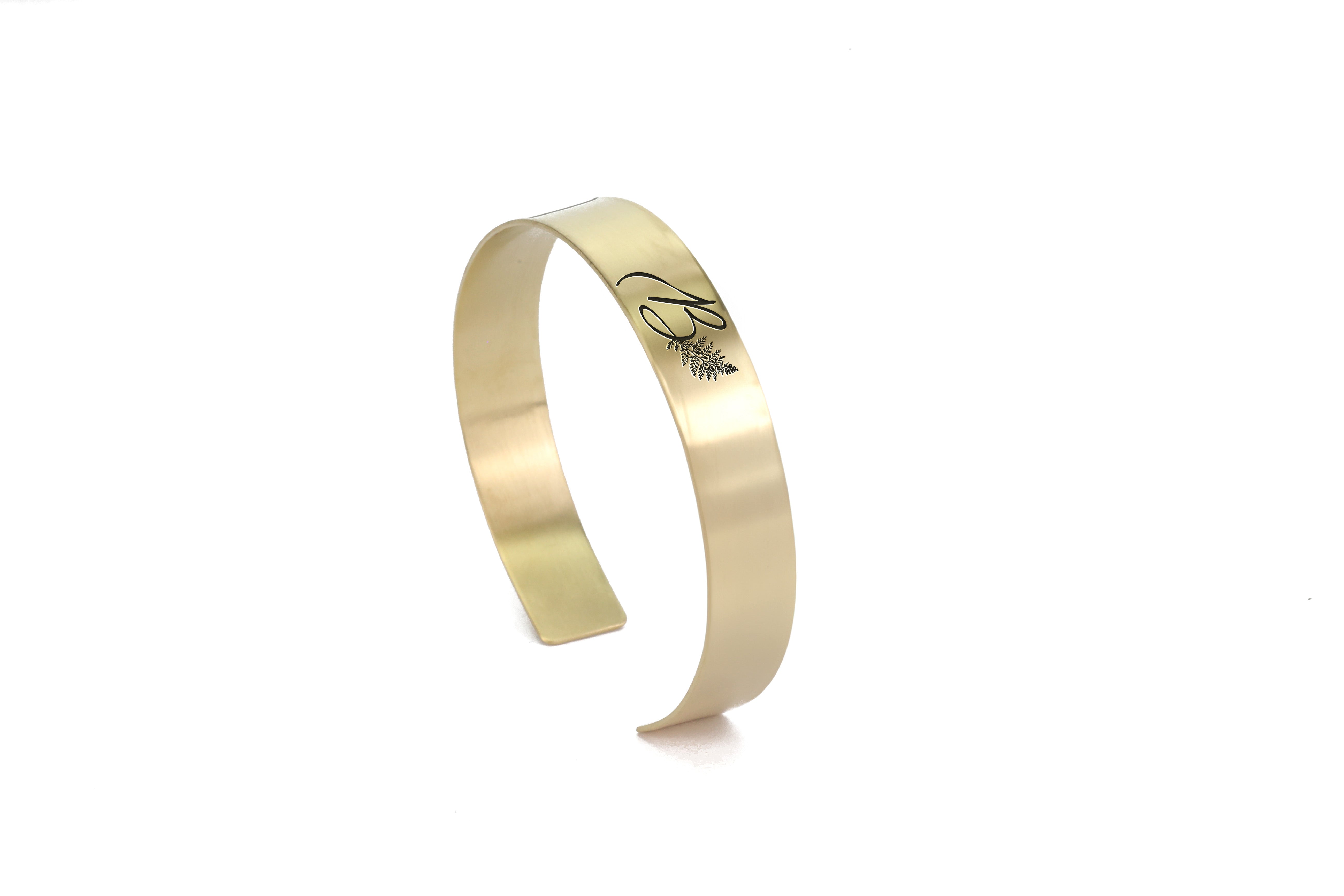 Engraved Initials Bracelet