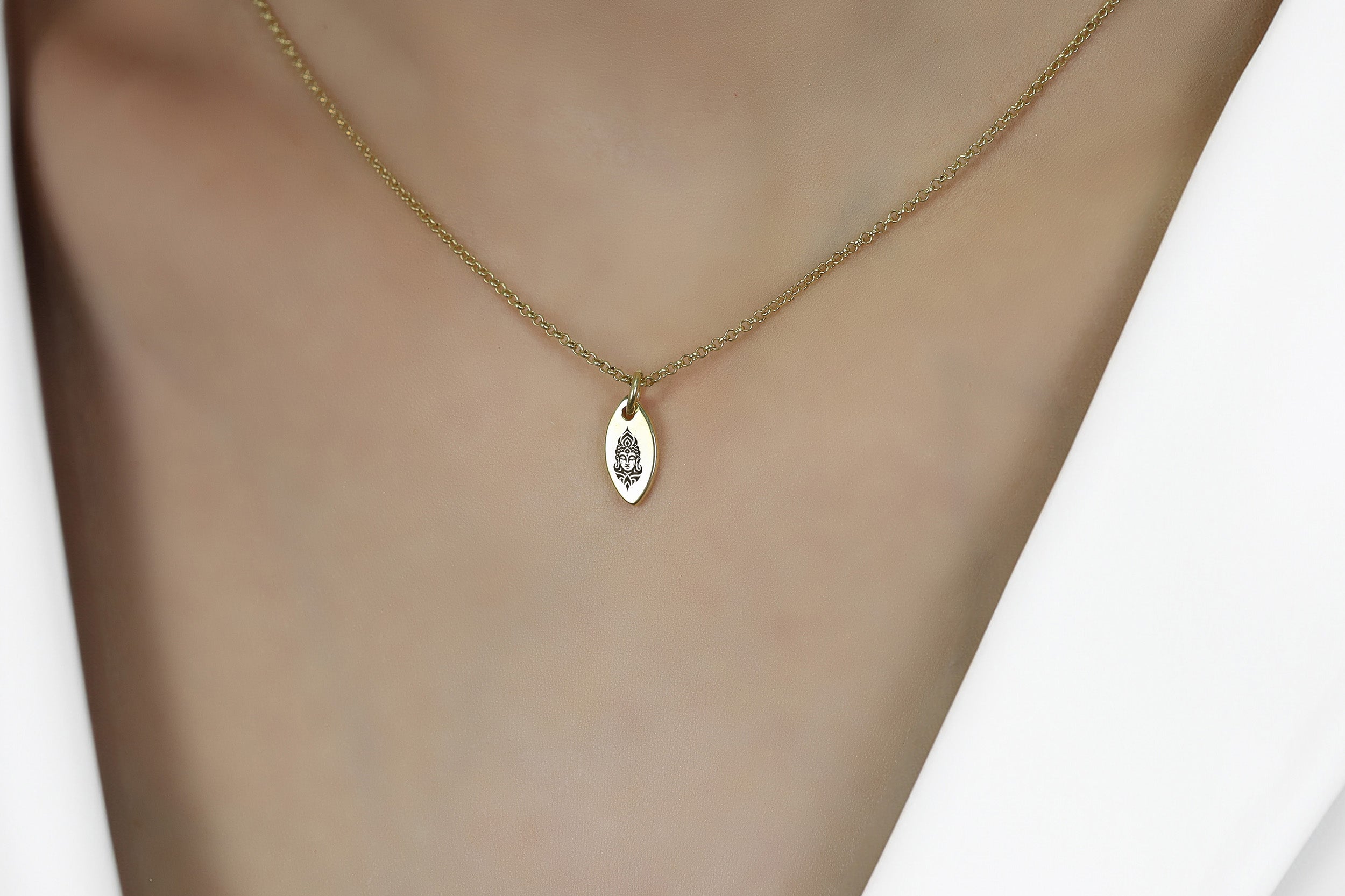 Spiritual Buddha Pendant Necklace