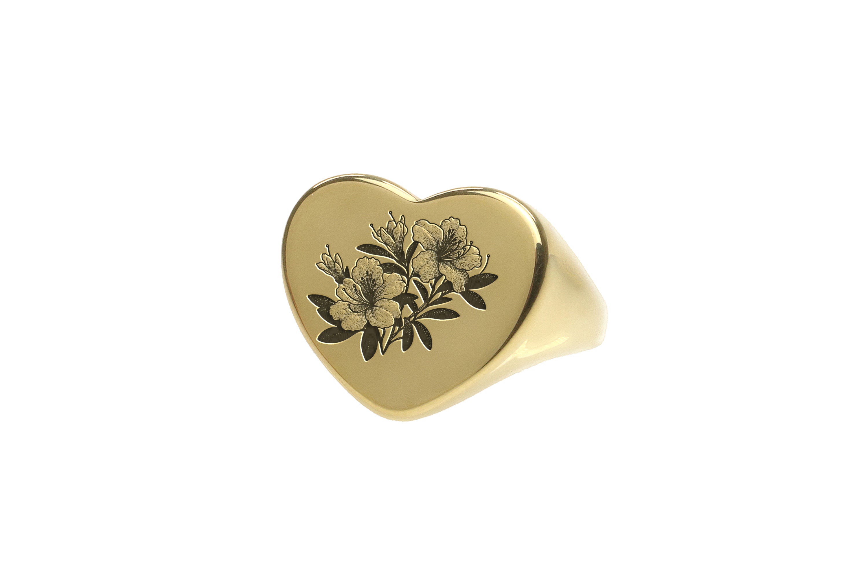 Cute Flowered Statement Ring