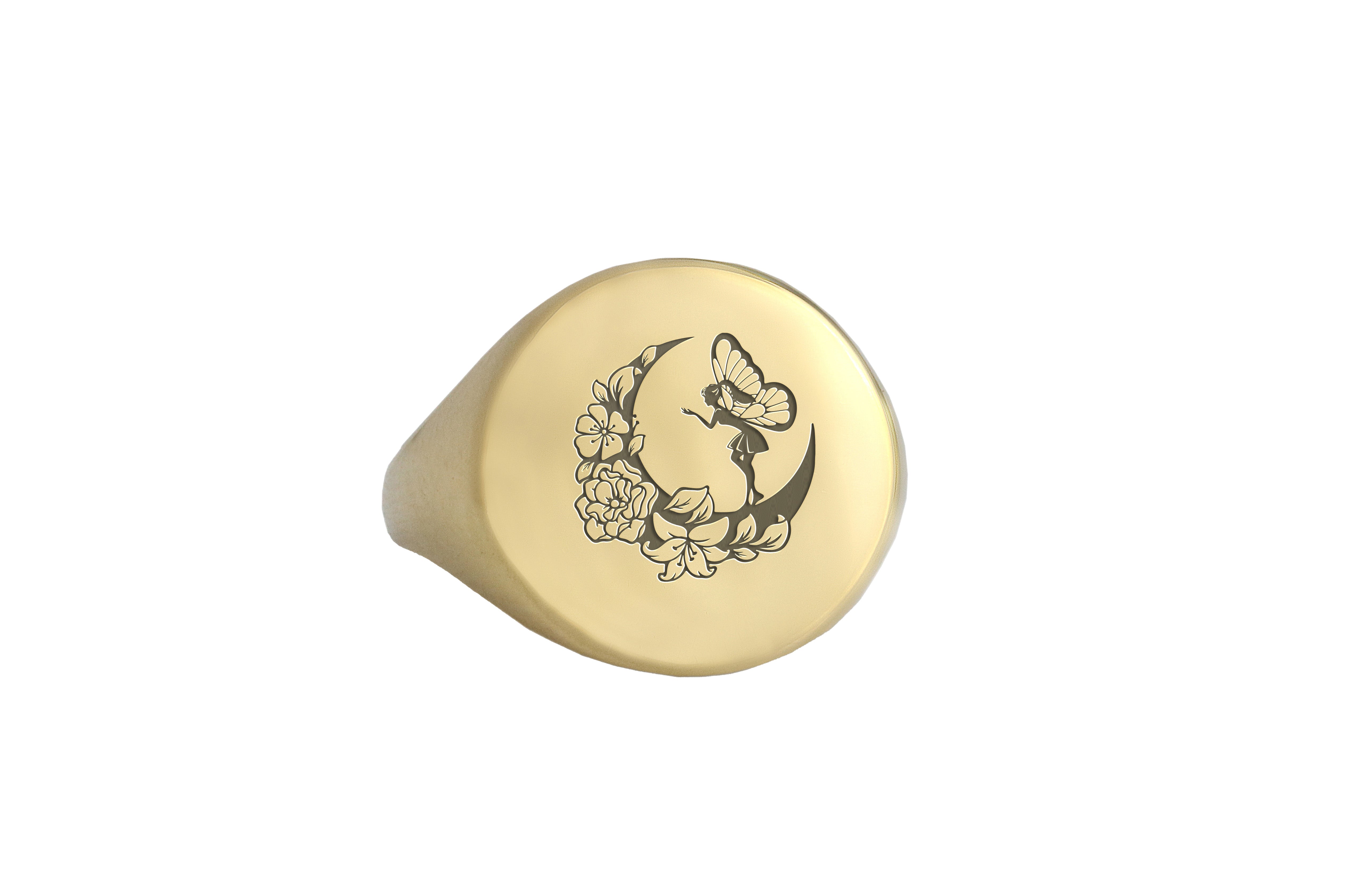 Engraved Fairy Ring