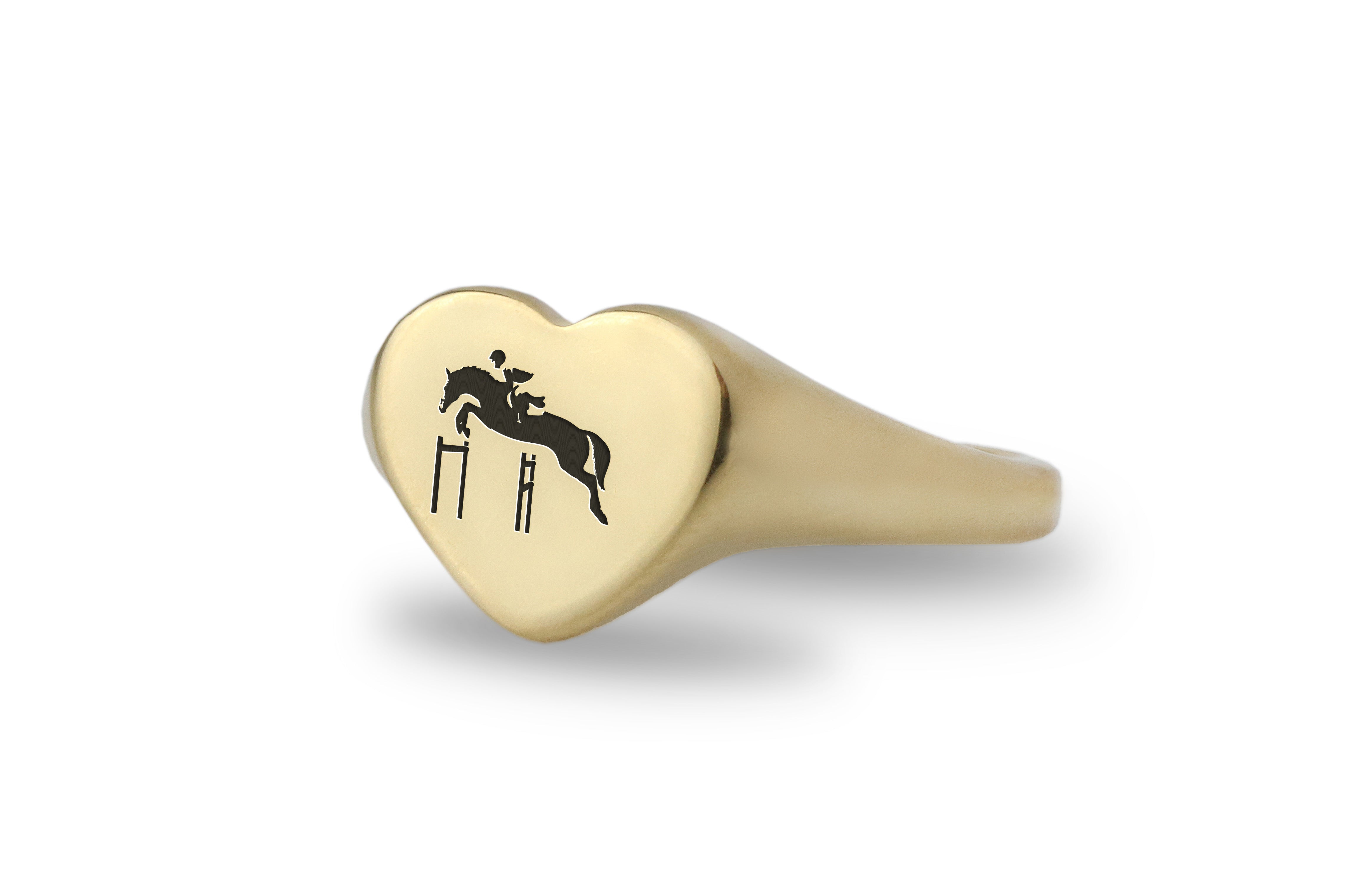 Personalized Equestrian Ring