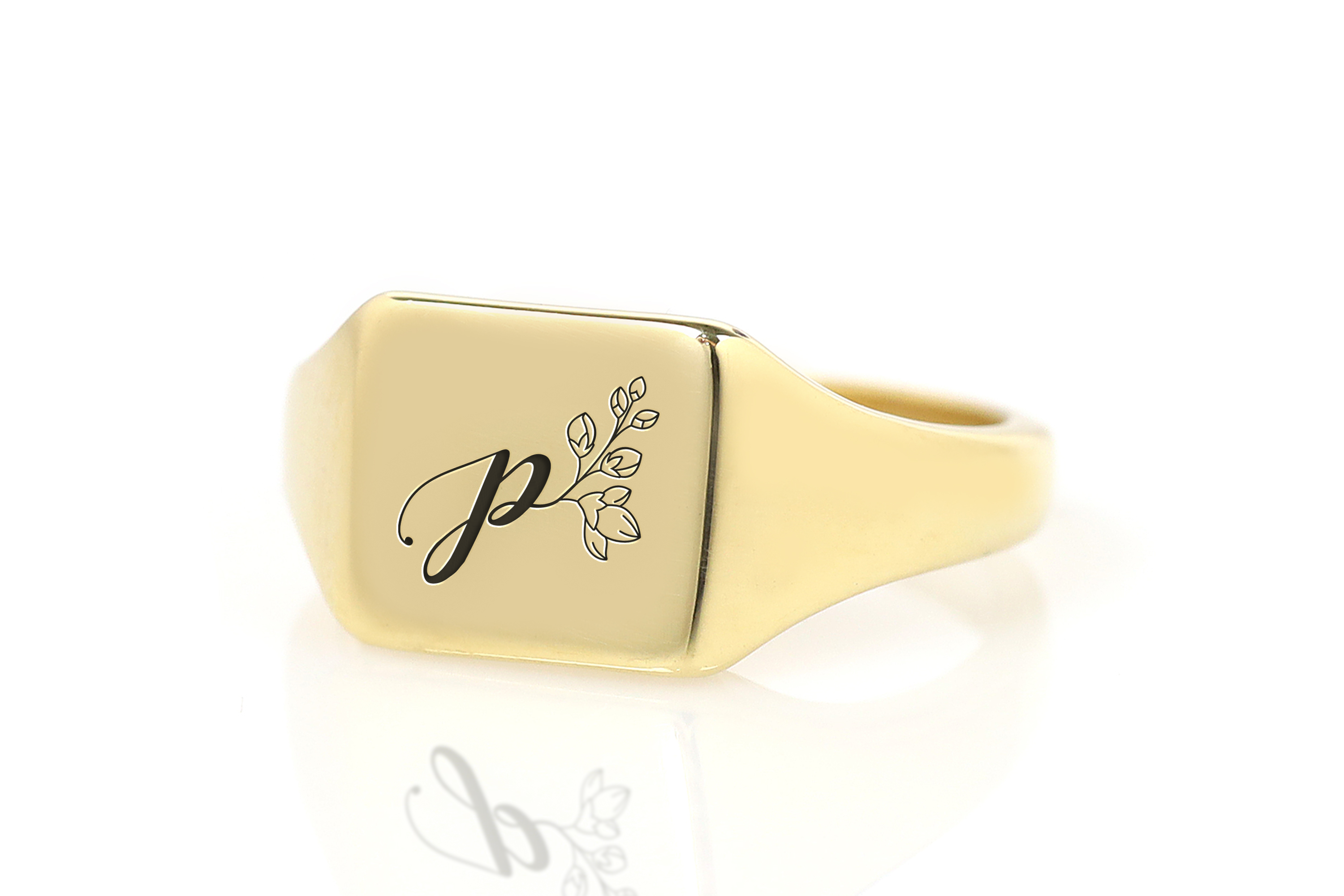 Custom Letter Ring