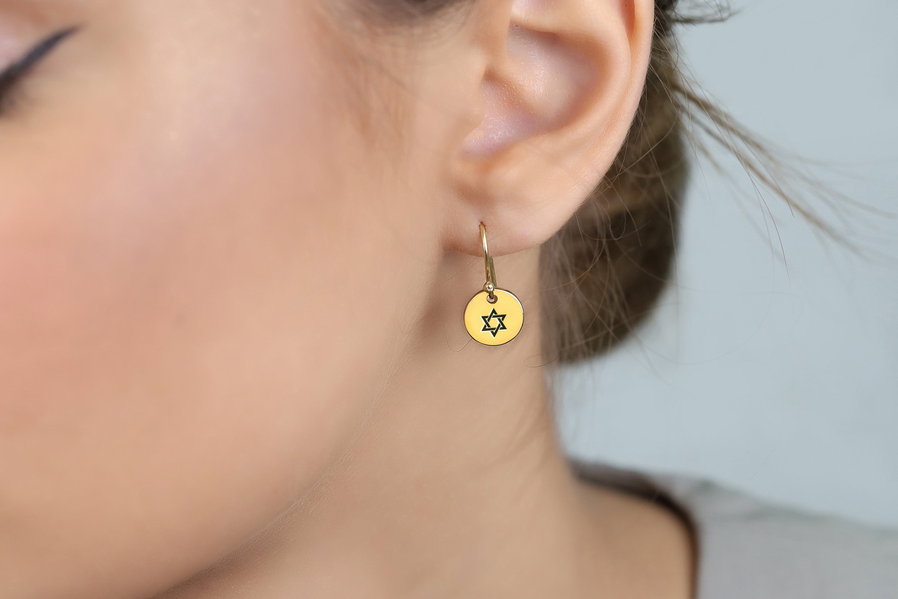 Star Of David Earrings