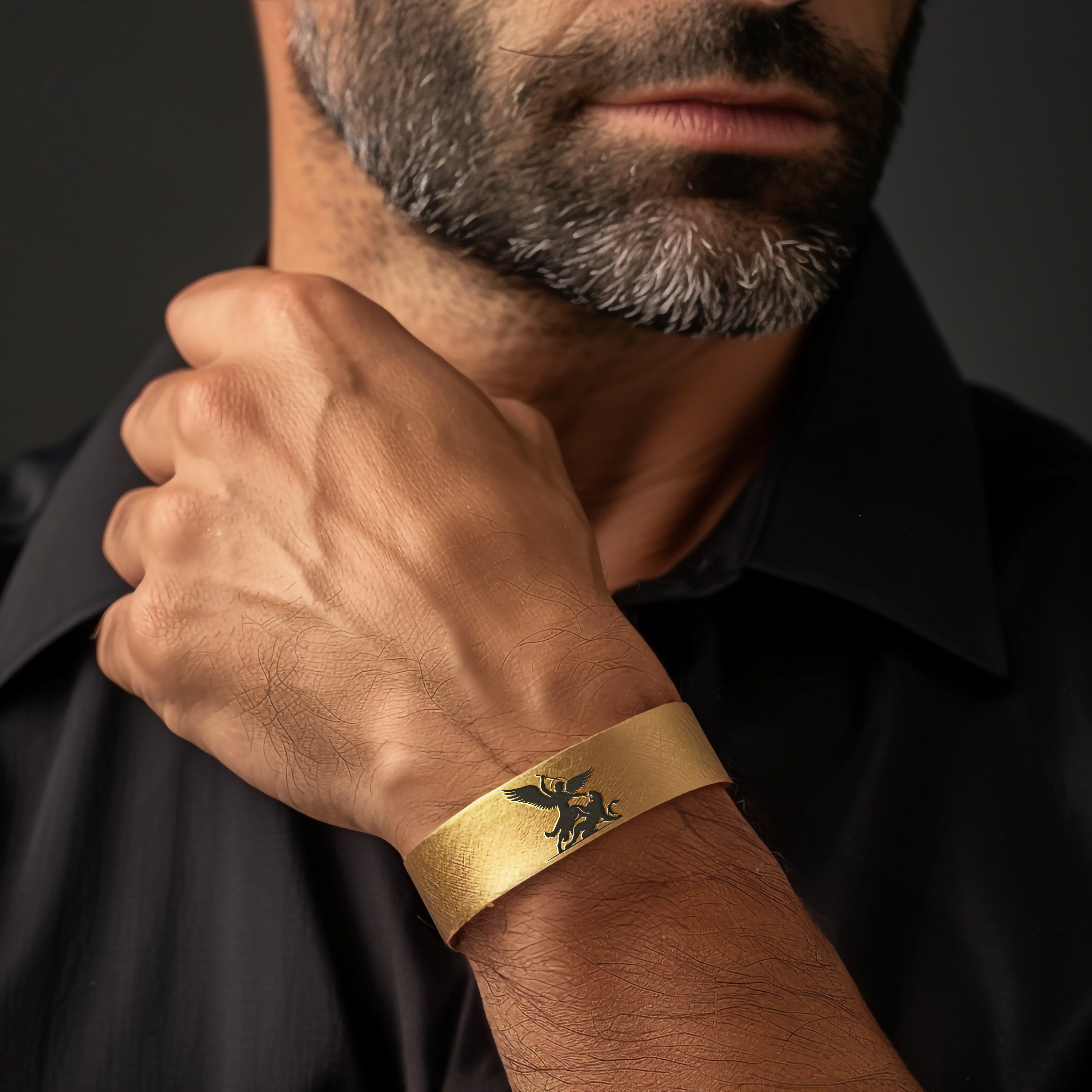 24k Gold Archangel Bracelet