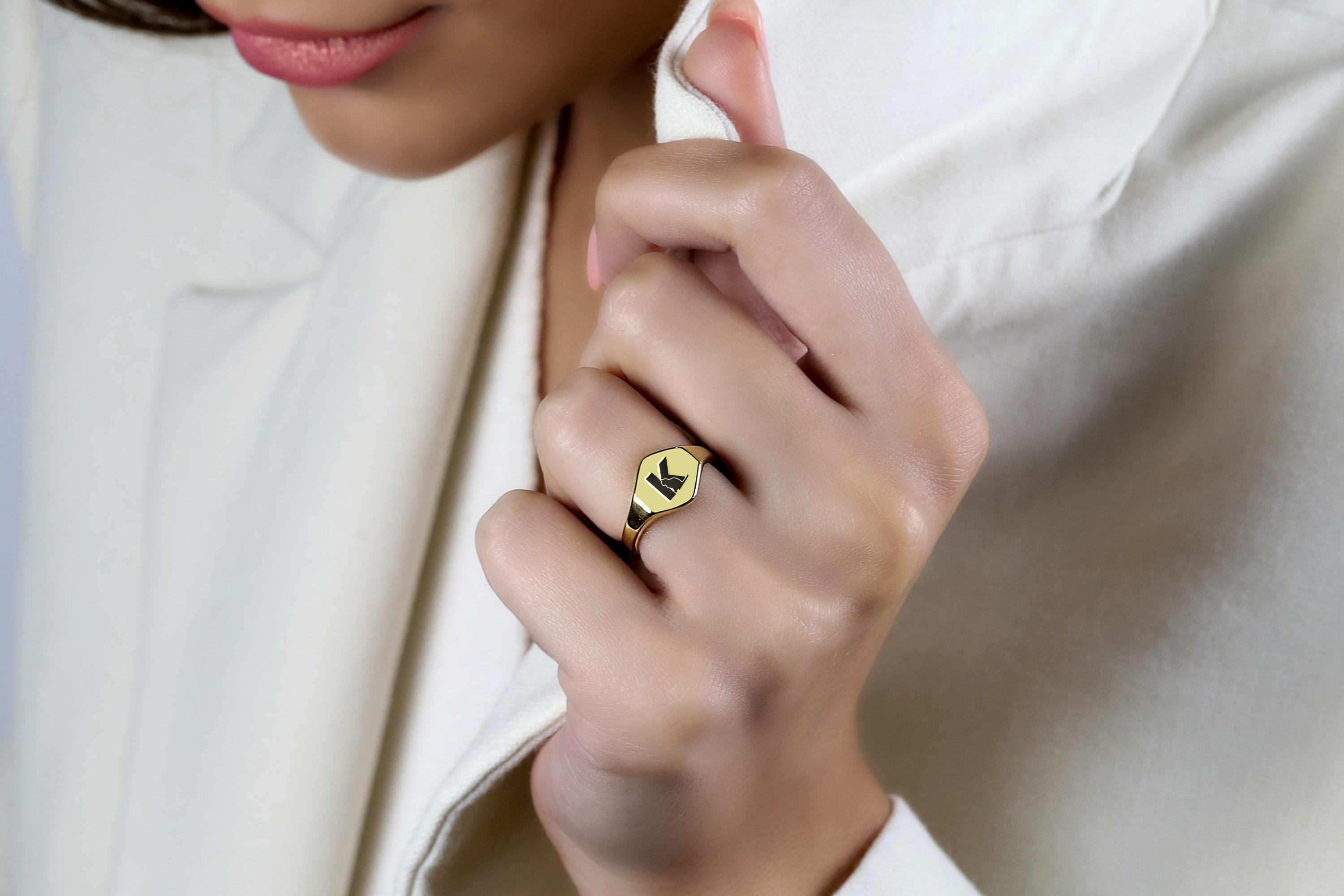 Cat Name Ring