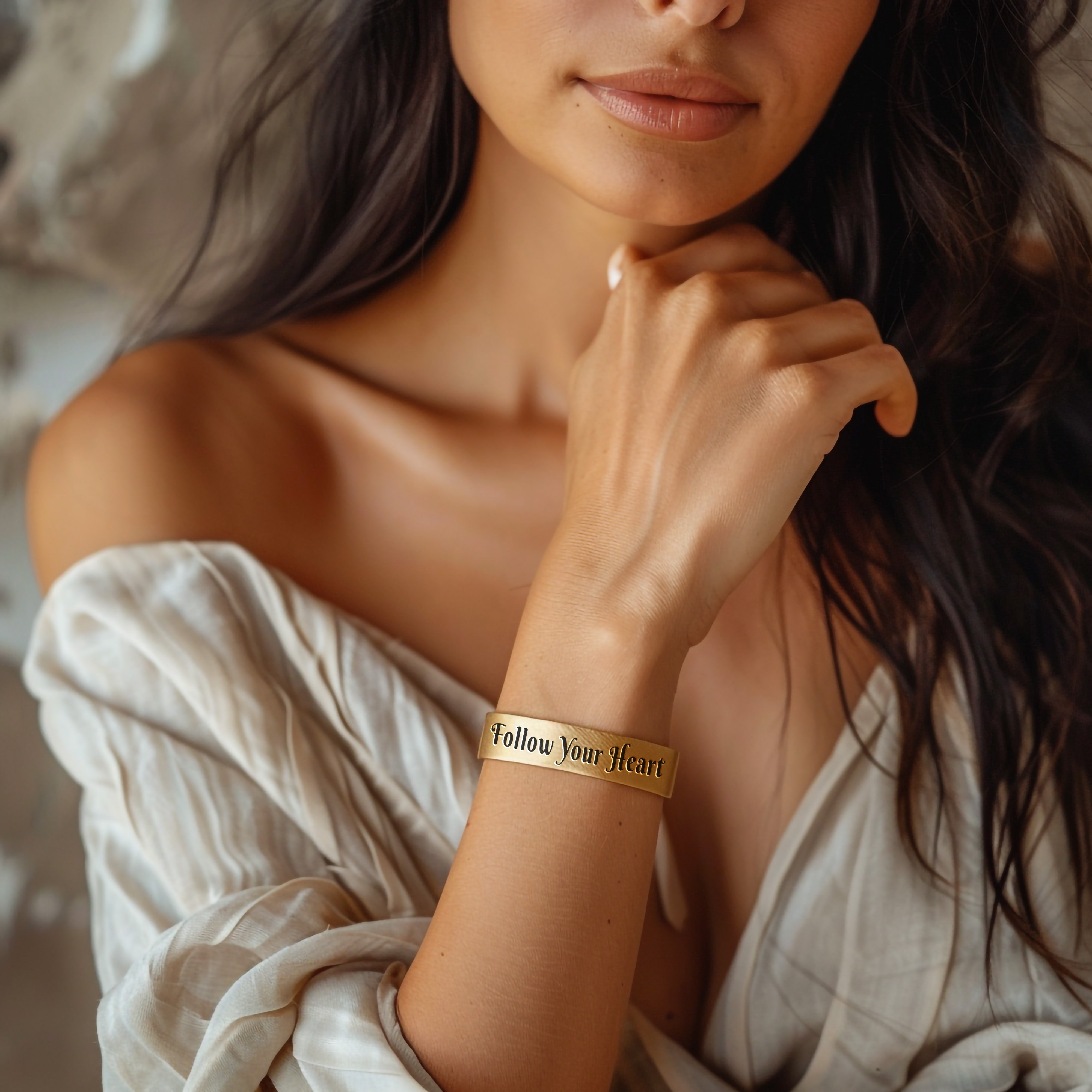 Unique Custom Gold Bracelet