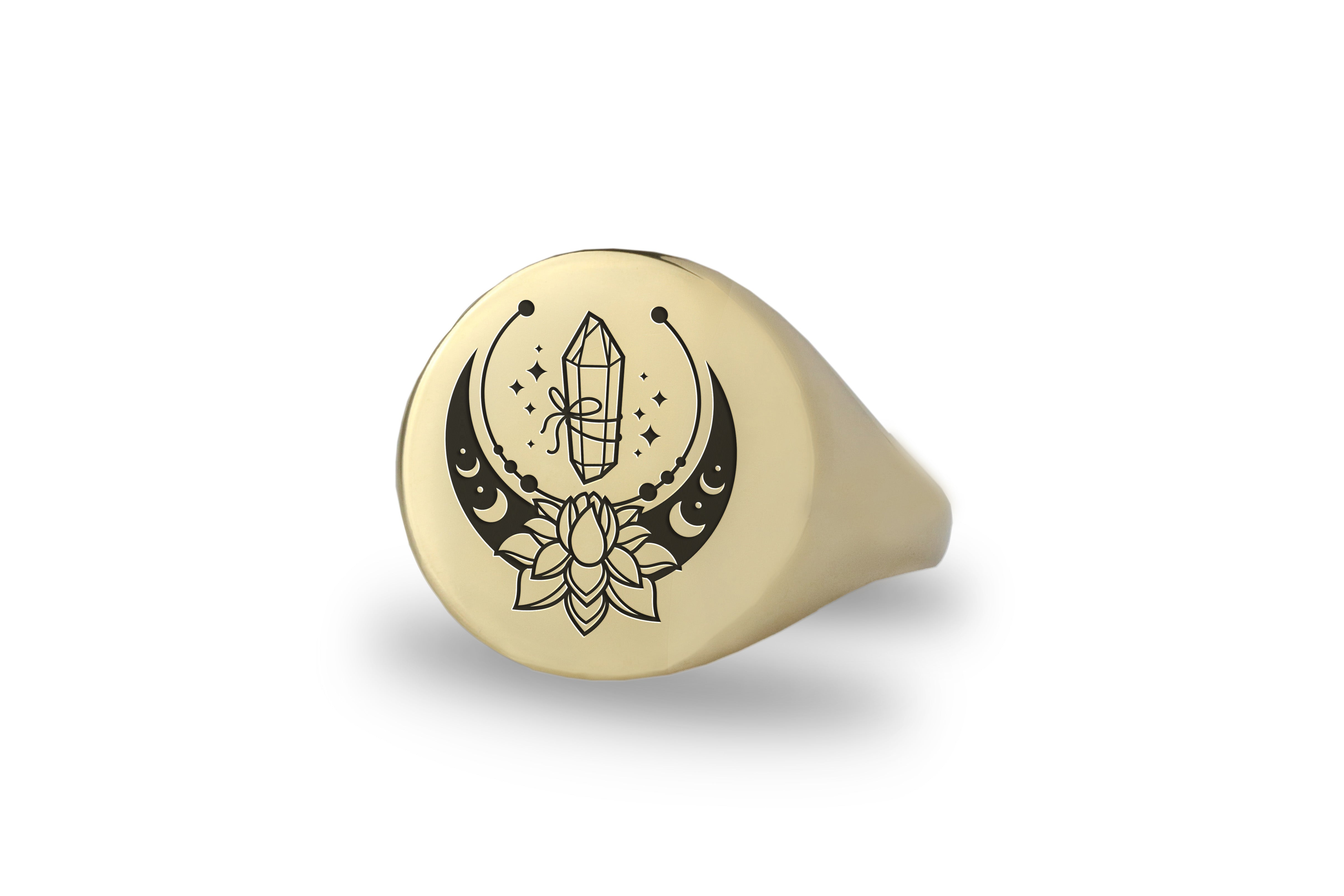 Custom Mystical Signet Ring