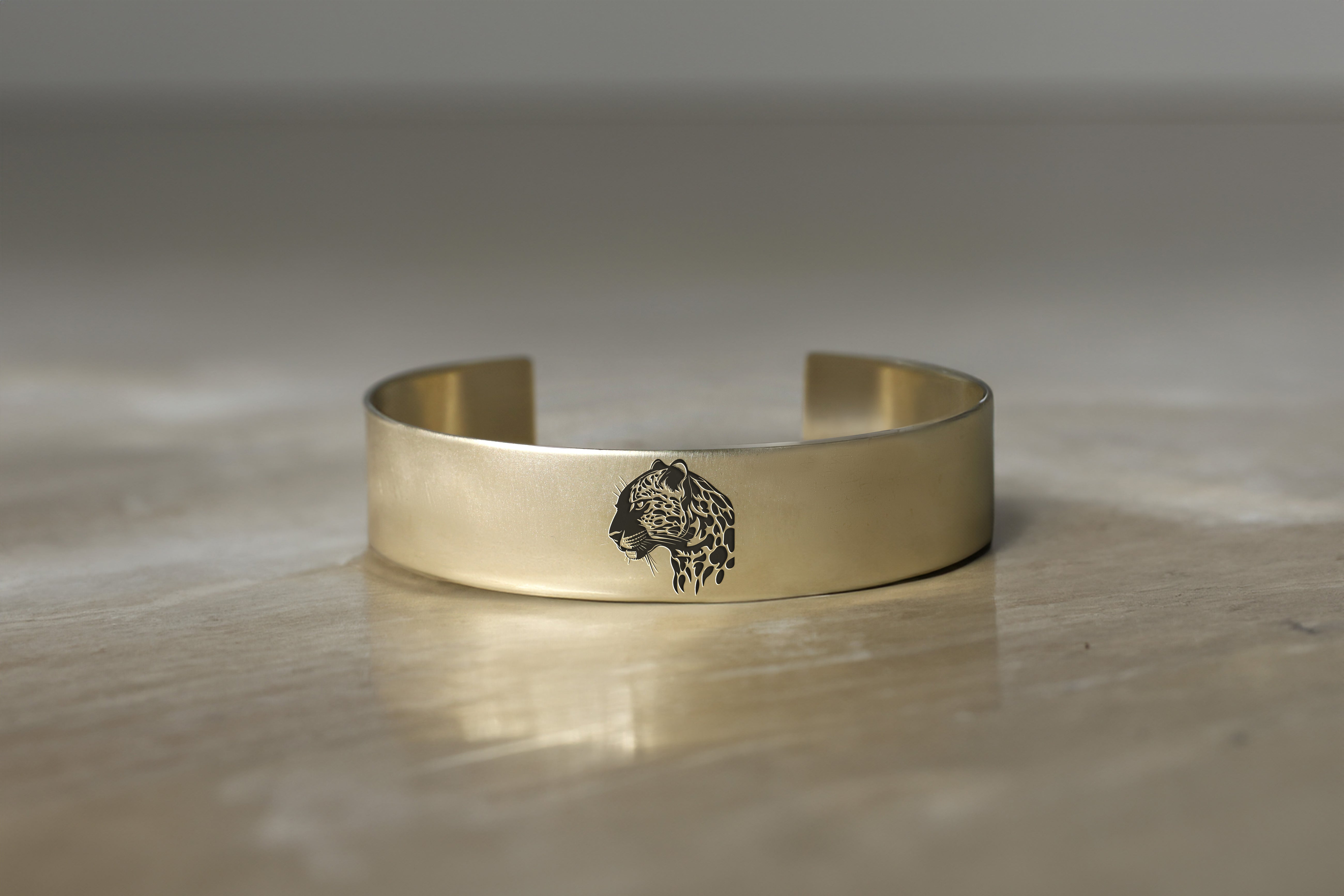 24k Gold Jaguar Bracelet