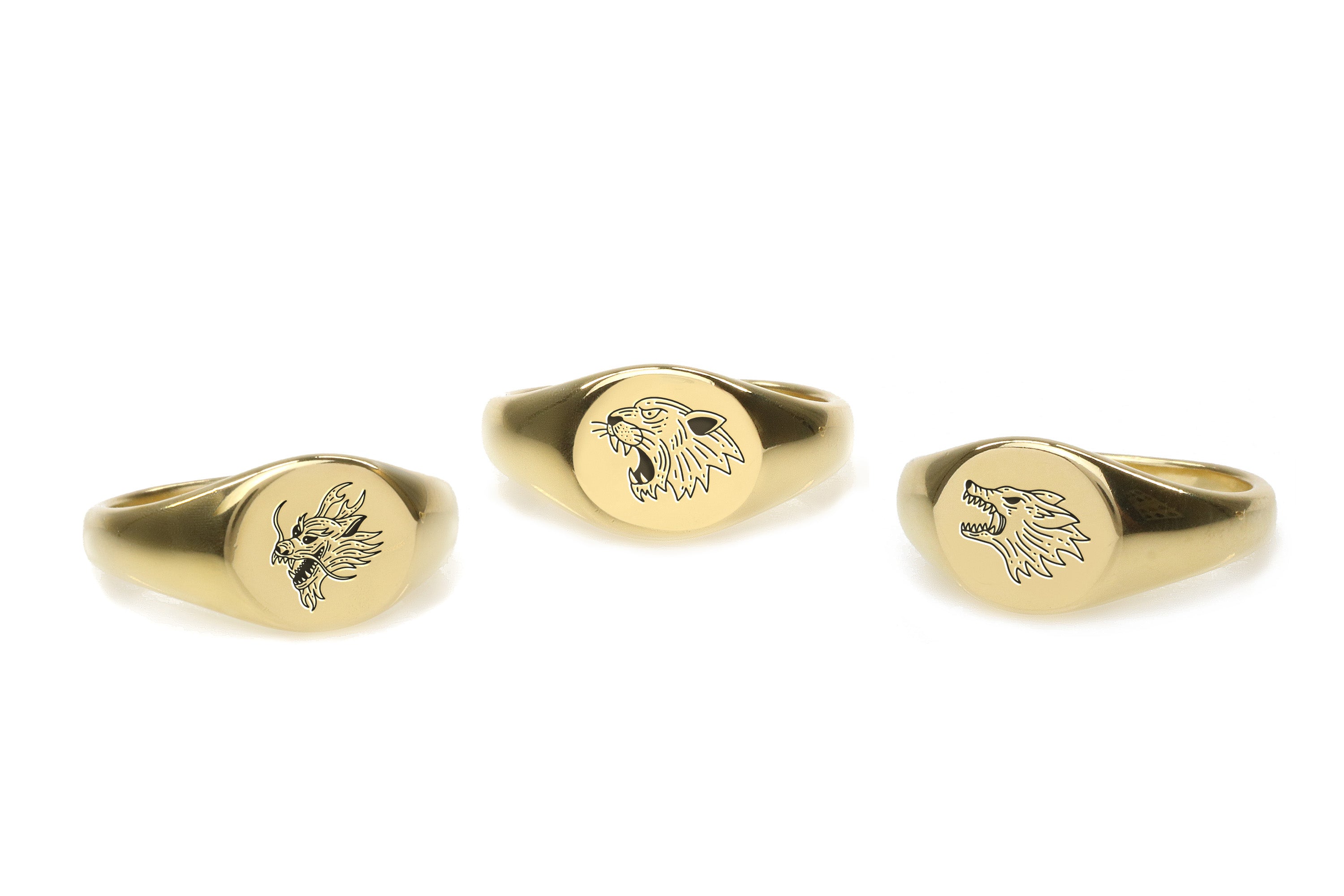 Gothic Tiger Ring