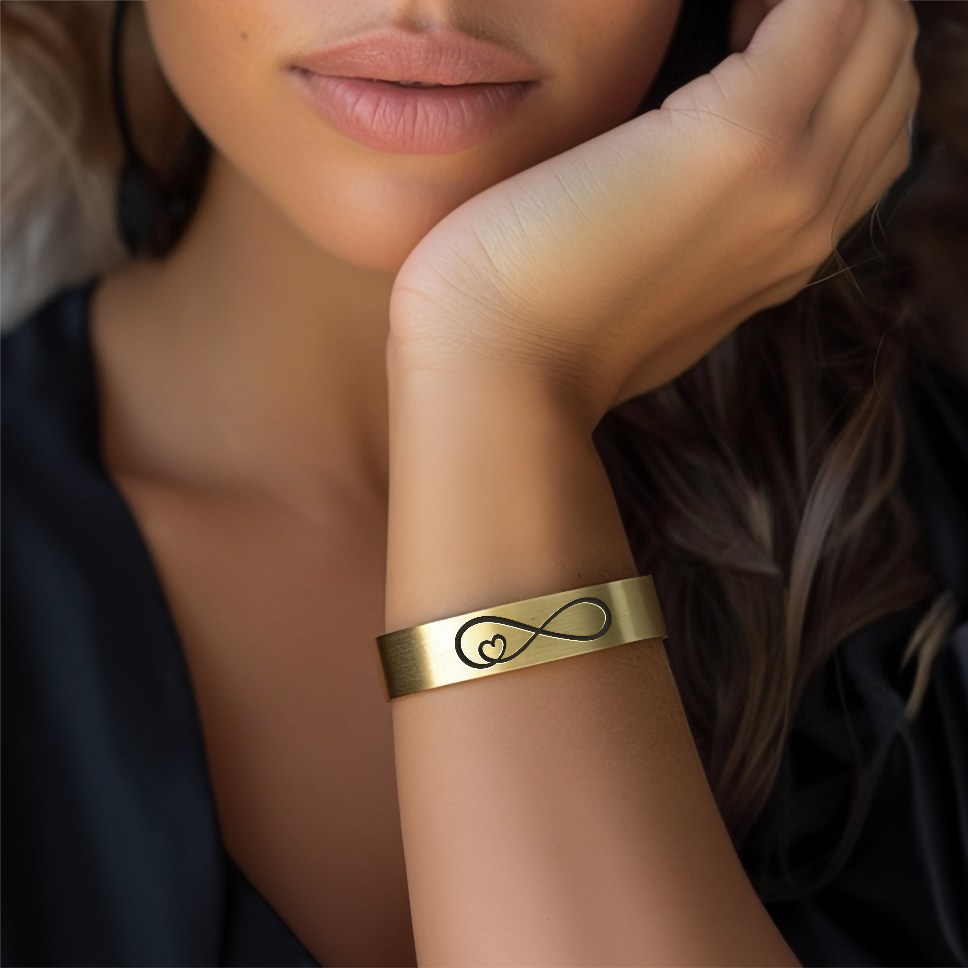 14k Gold Infinity Bracelet