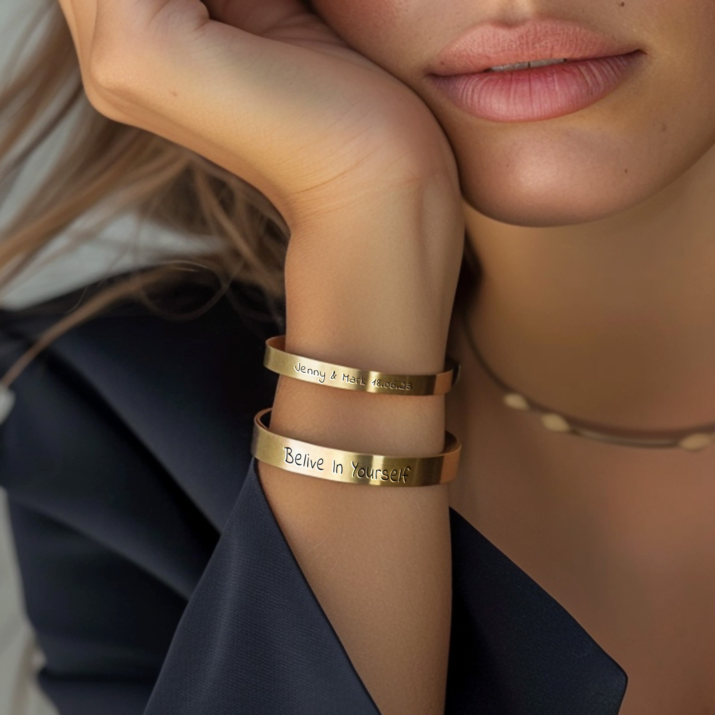 24k Gold Anniversary Bracelet