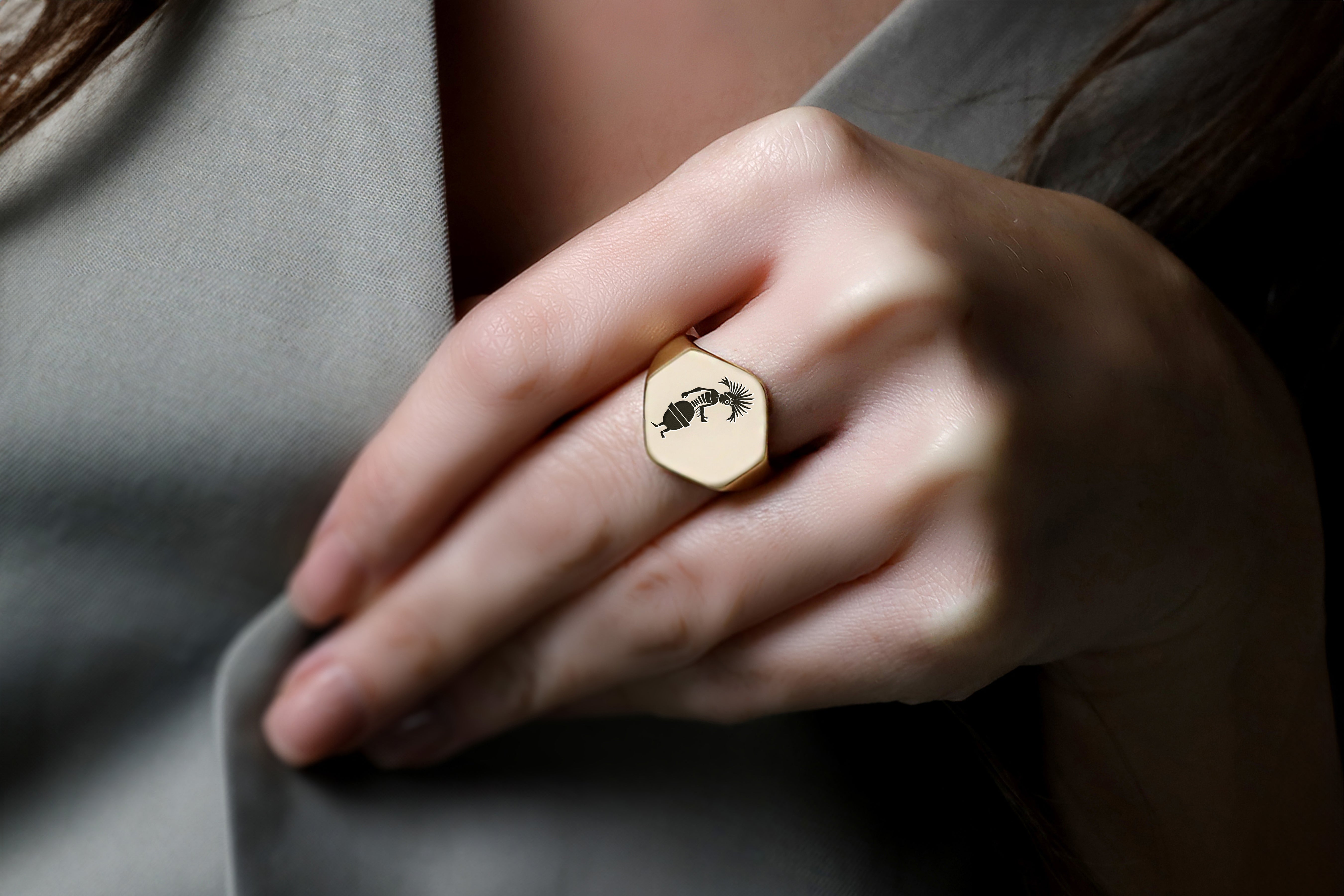 Custom African Tribe Ring