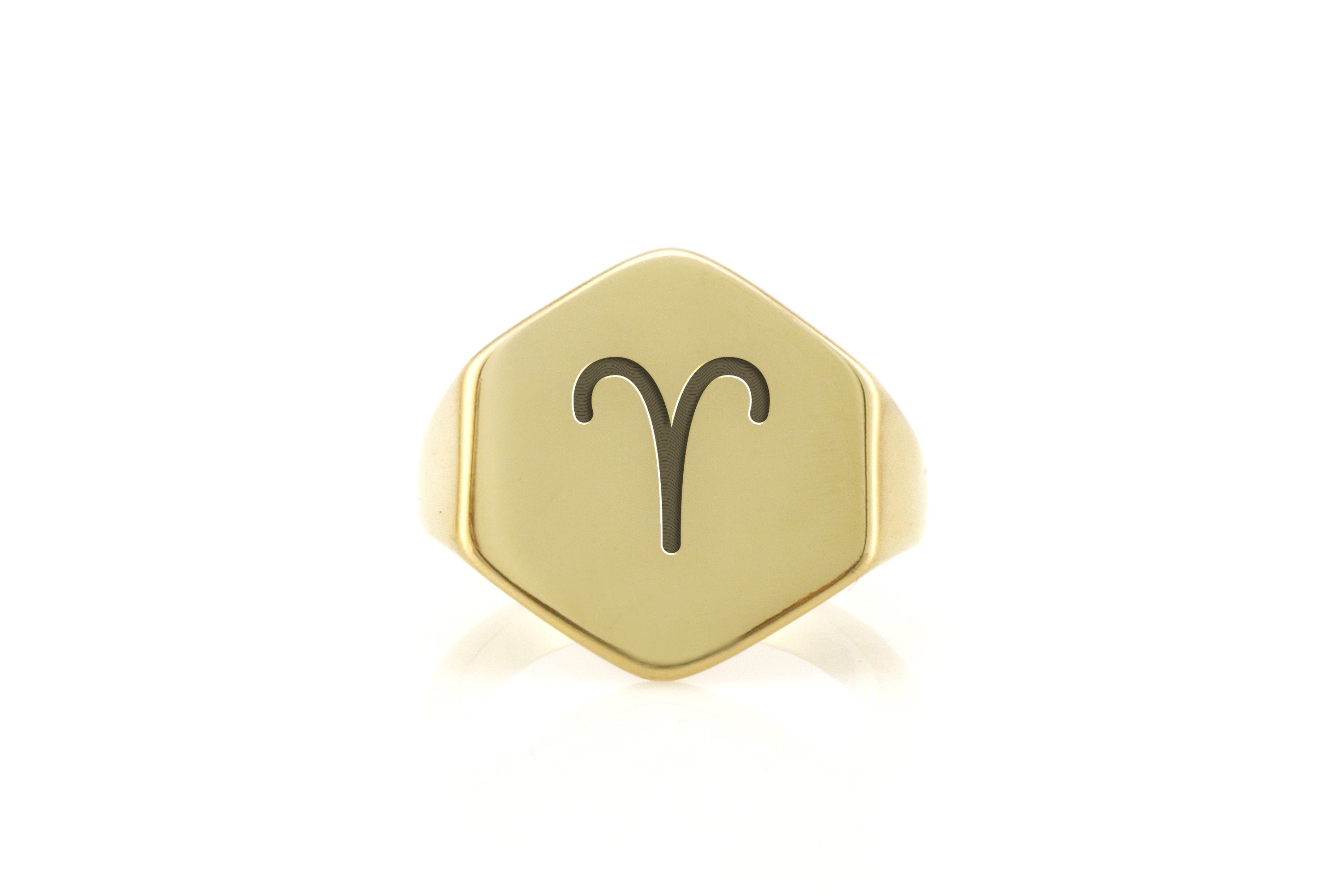 Aries Zodiac Sign Ring
