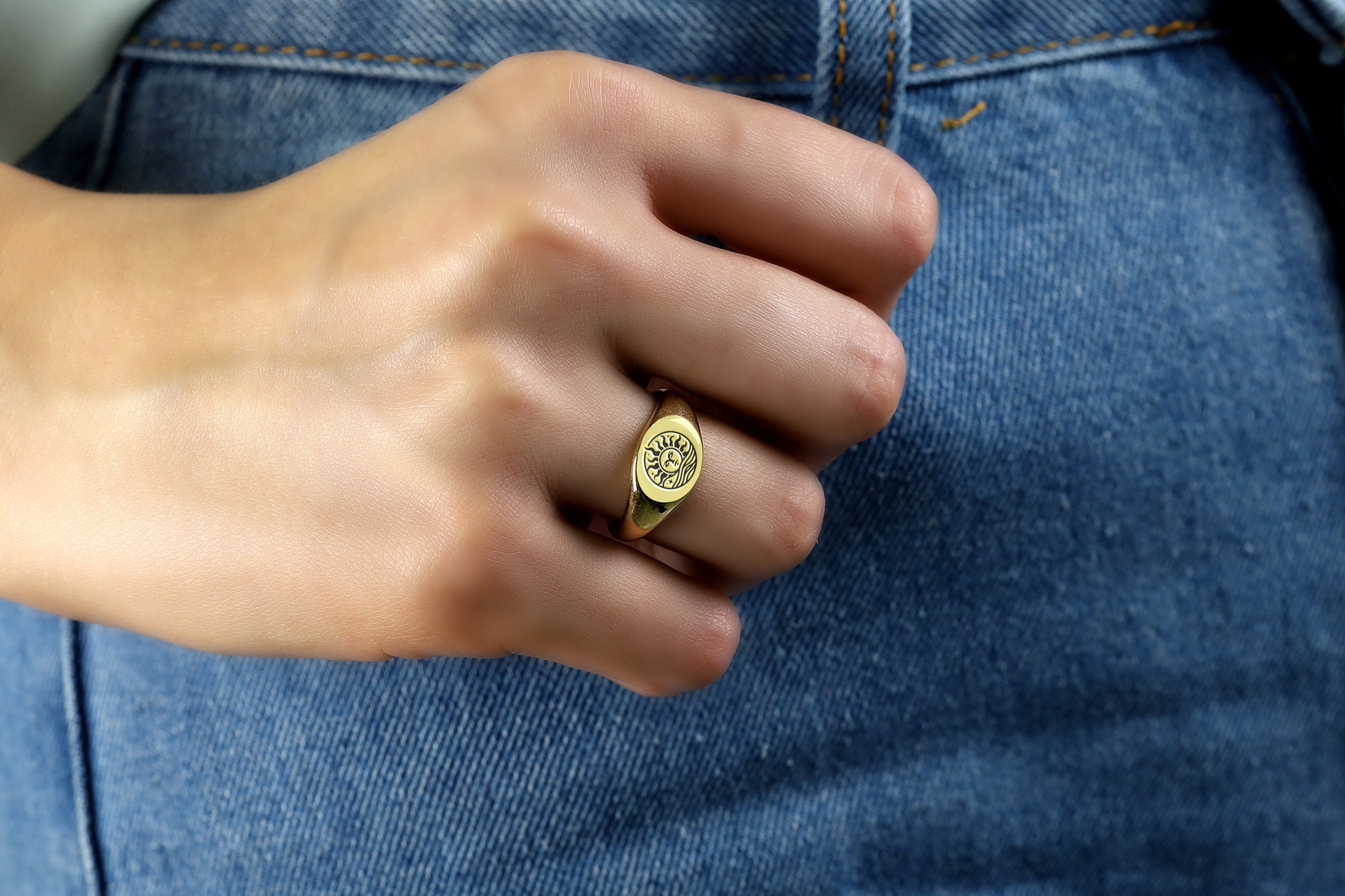 Custom Sun Ring