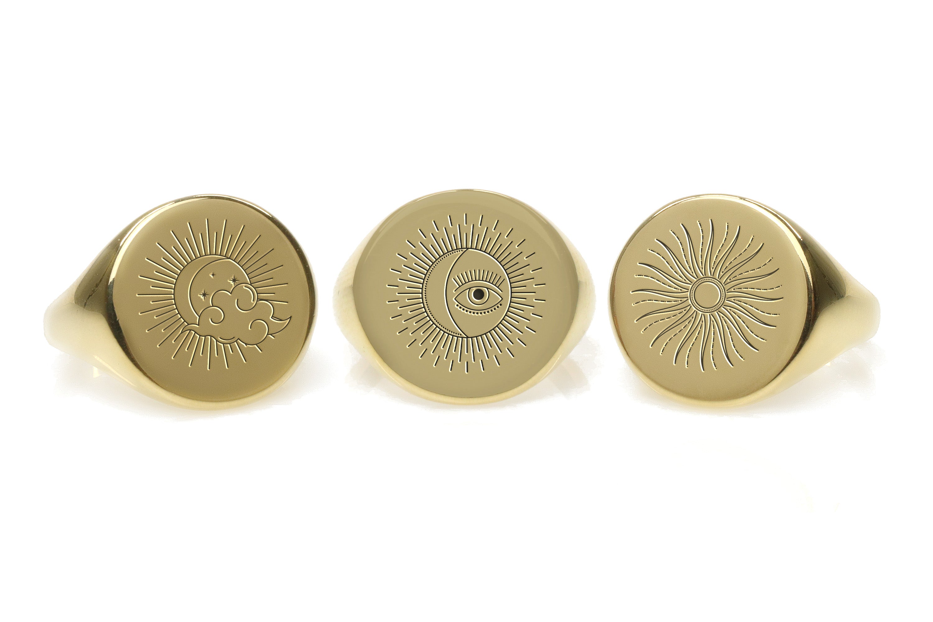 Sun Signet Ring