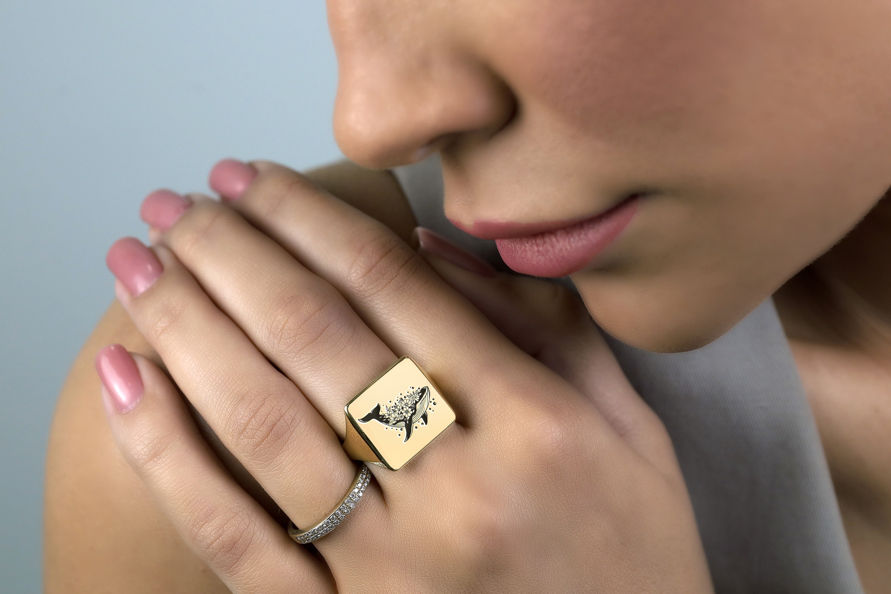 Unique Cetacea Ring