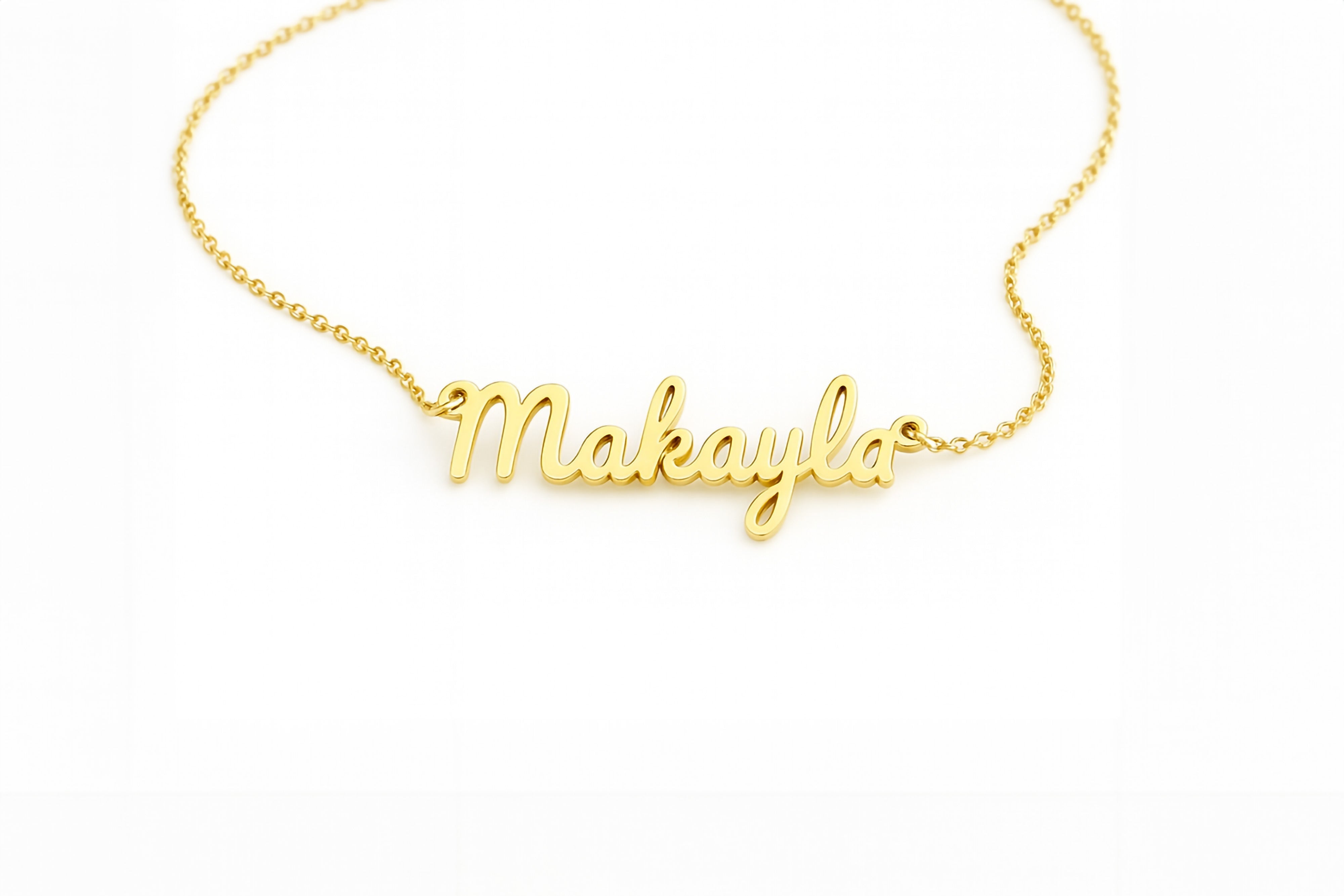 14k Gold Name Necklace