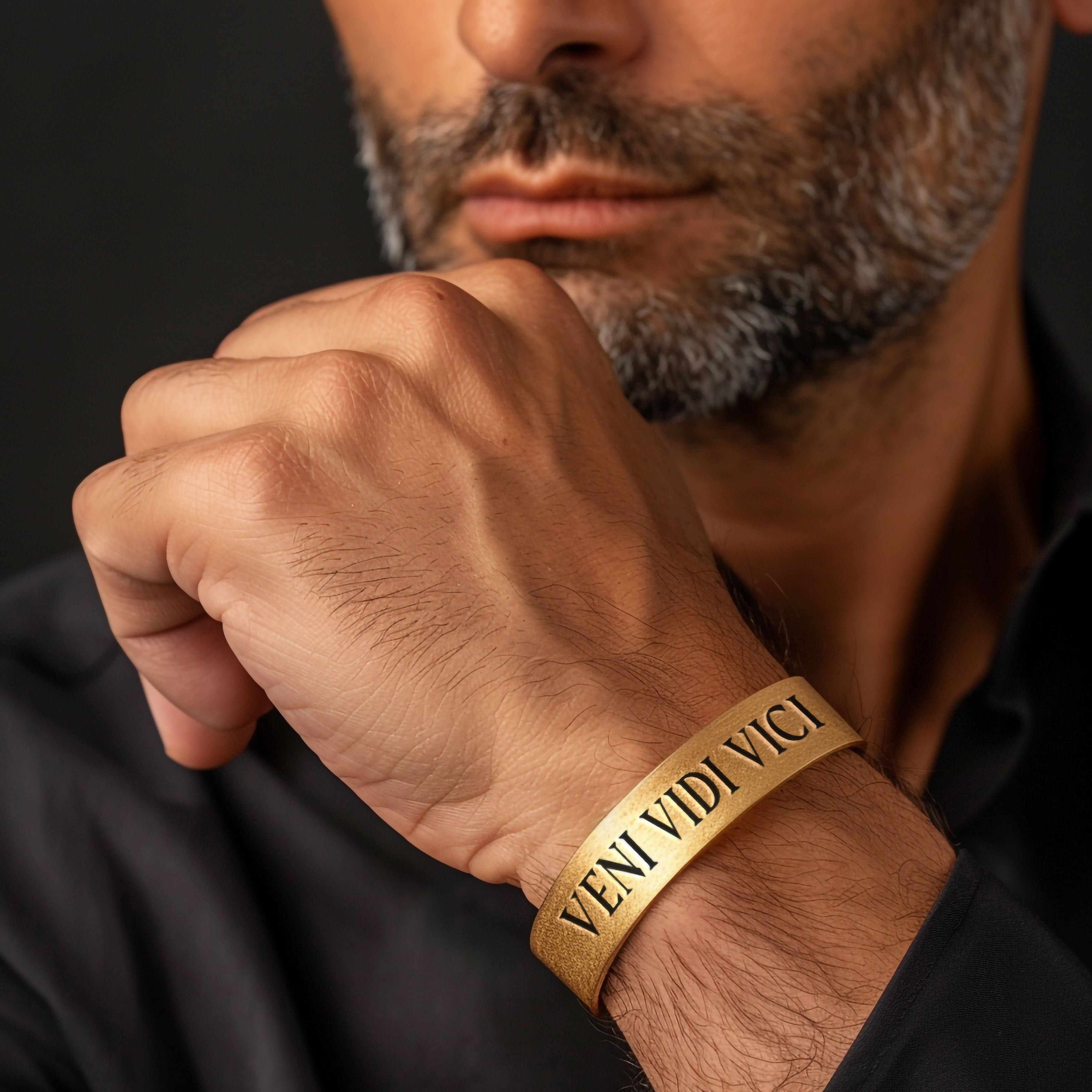 14k Gold Men Bracelet