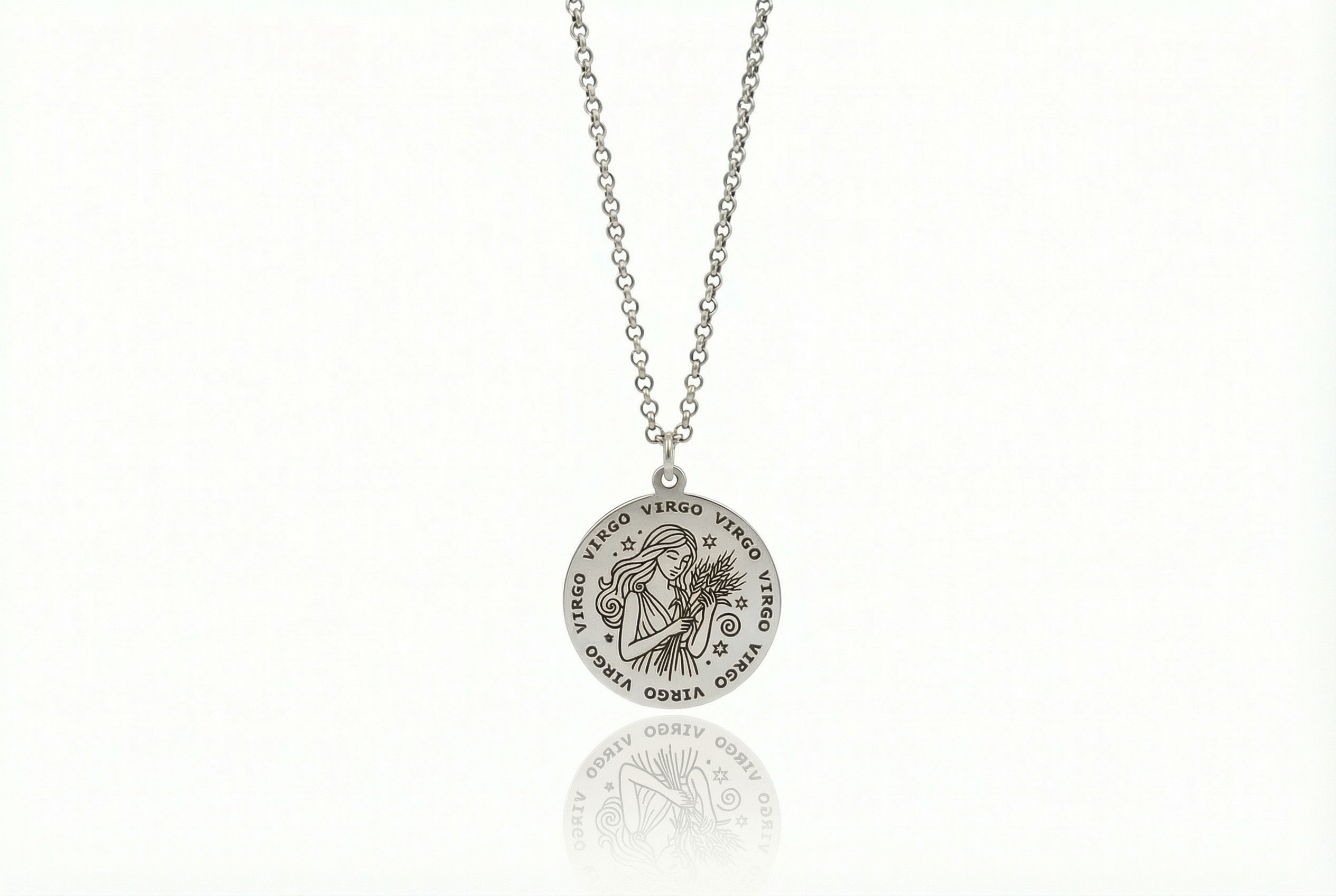 Virgo Zodiac Necklace