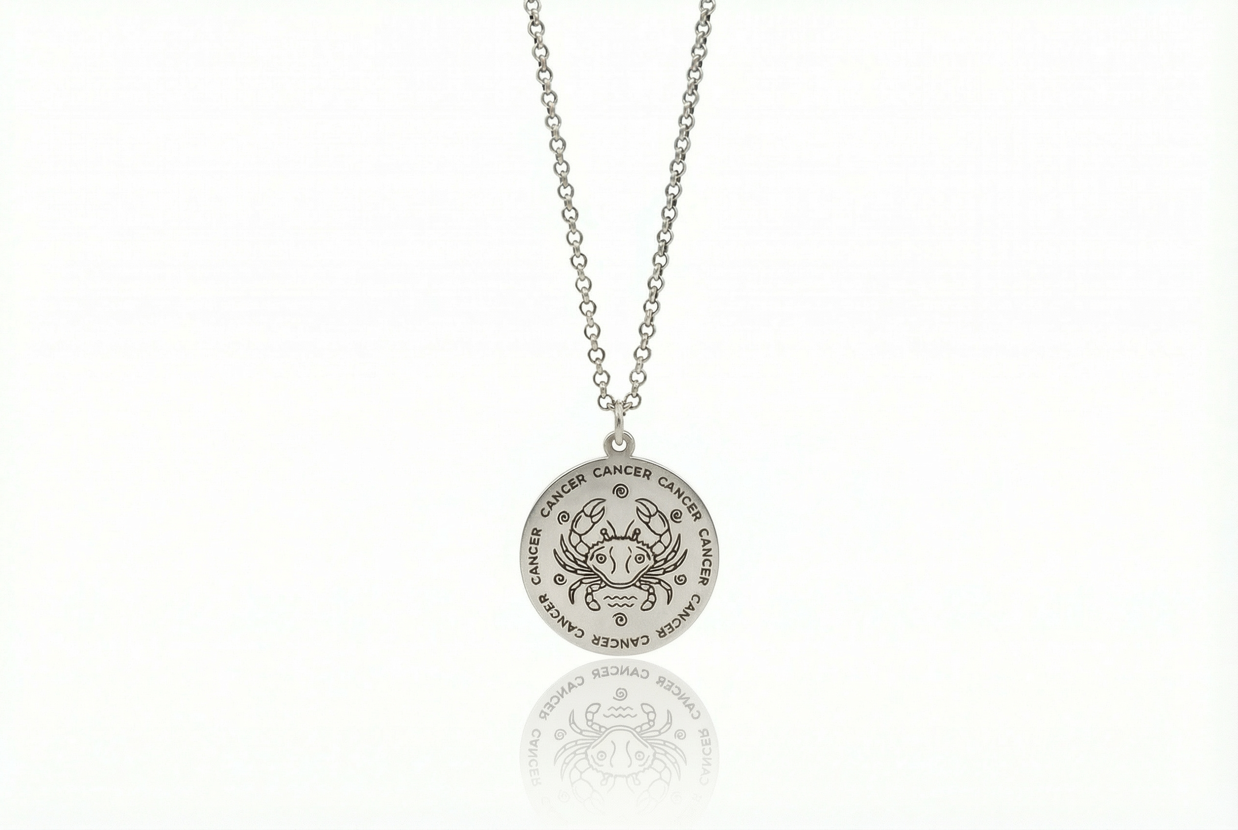 Cancer Zodiac Necklace